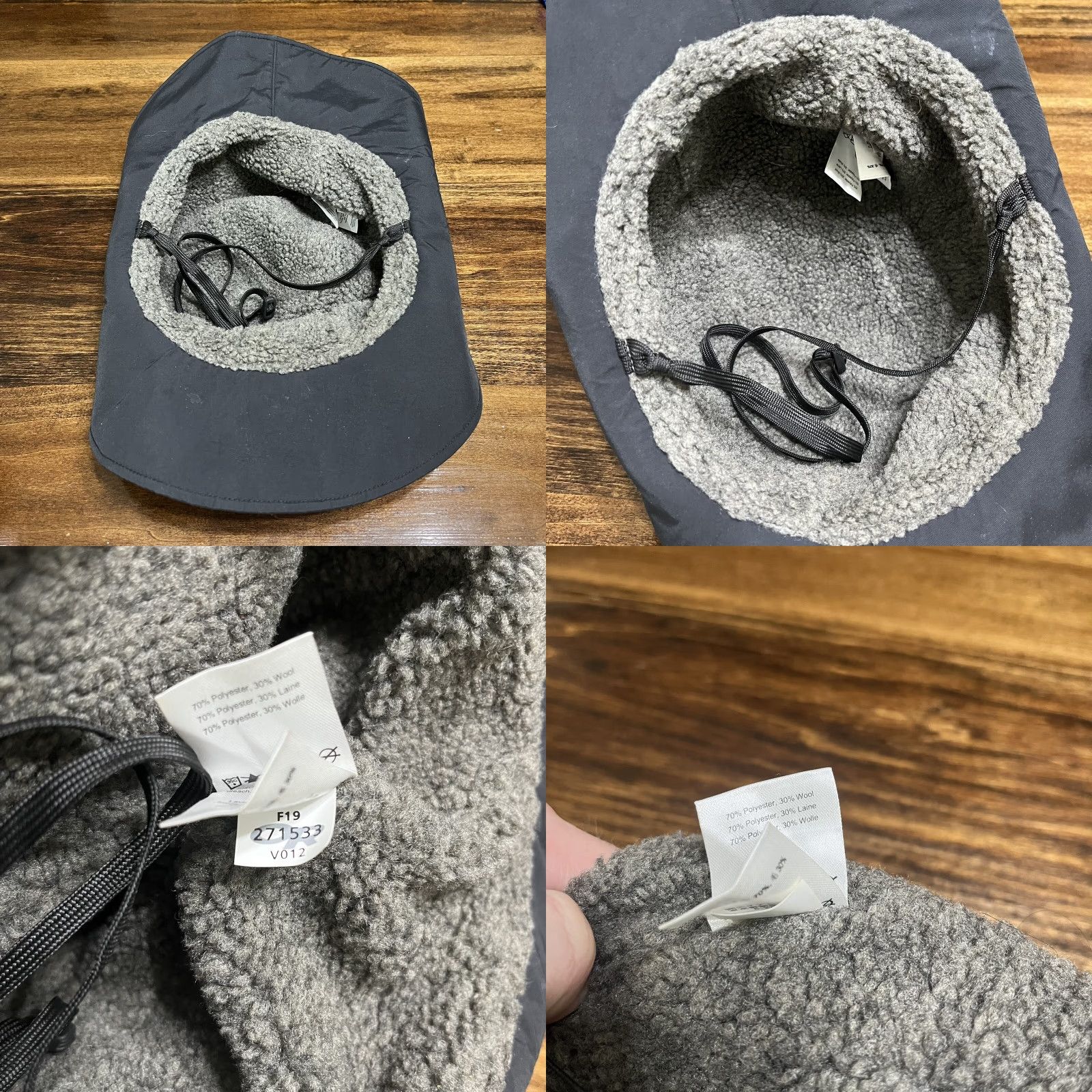 Outdoor Research VINTAGE Outdoor Research Sombrero Hat Boonie Wool Gray M Mens Boonie Hat Water Resistant Knit Breathable Lightweight Travel Casual Workwear 90s? Size ONE SIZE - 8 Thumbnail