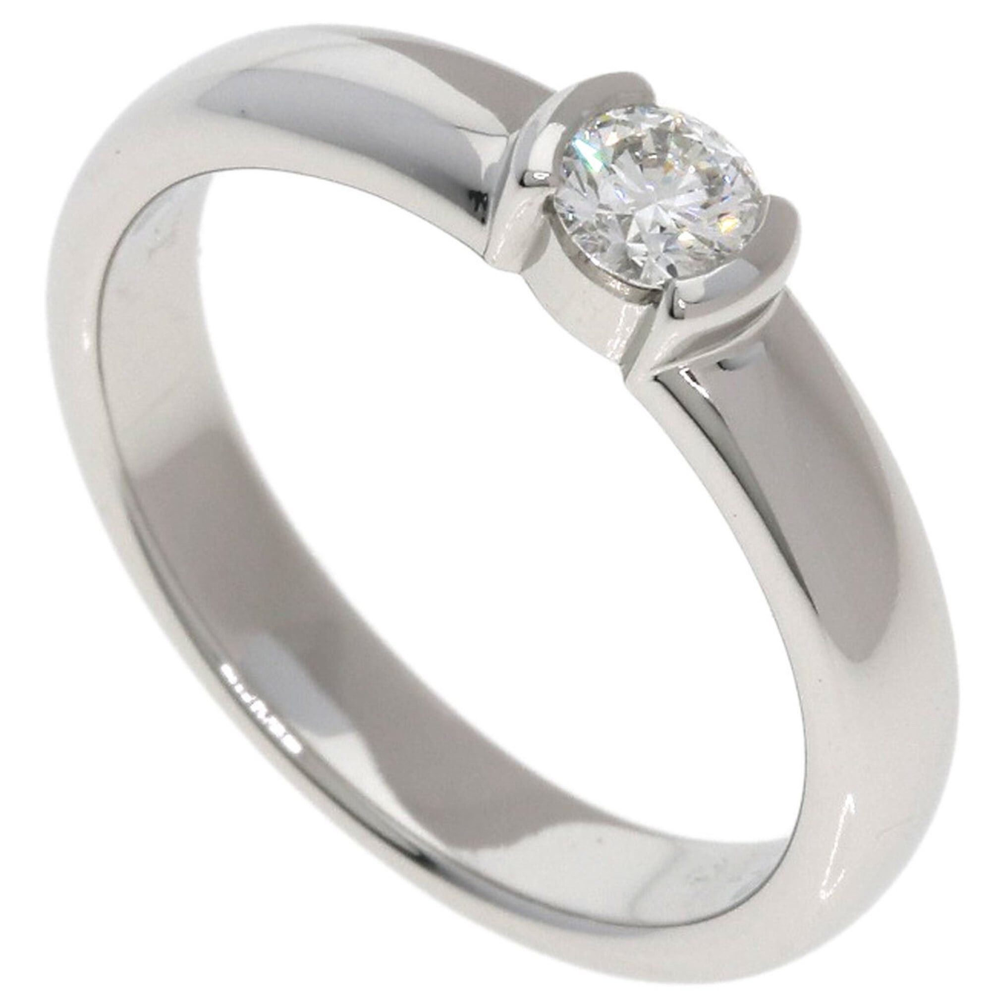 Tiffany & Co. Tiffany & Co. Dots Solitaire Diamond Ring, Platinum PT950, Women's. Size ONE SIZE - 1 Thumbnail