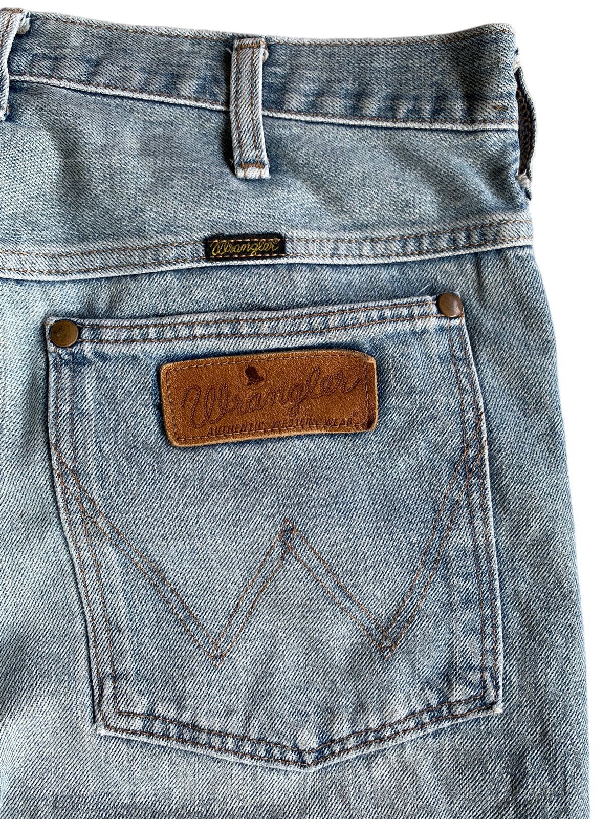Wrangler VINTAGE WRANGLER SELVEDGE BAGGY DISTRESSED DENIM Size US 33 - 8 Thumbnail