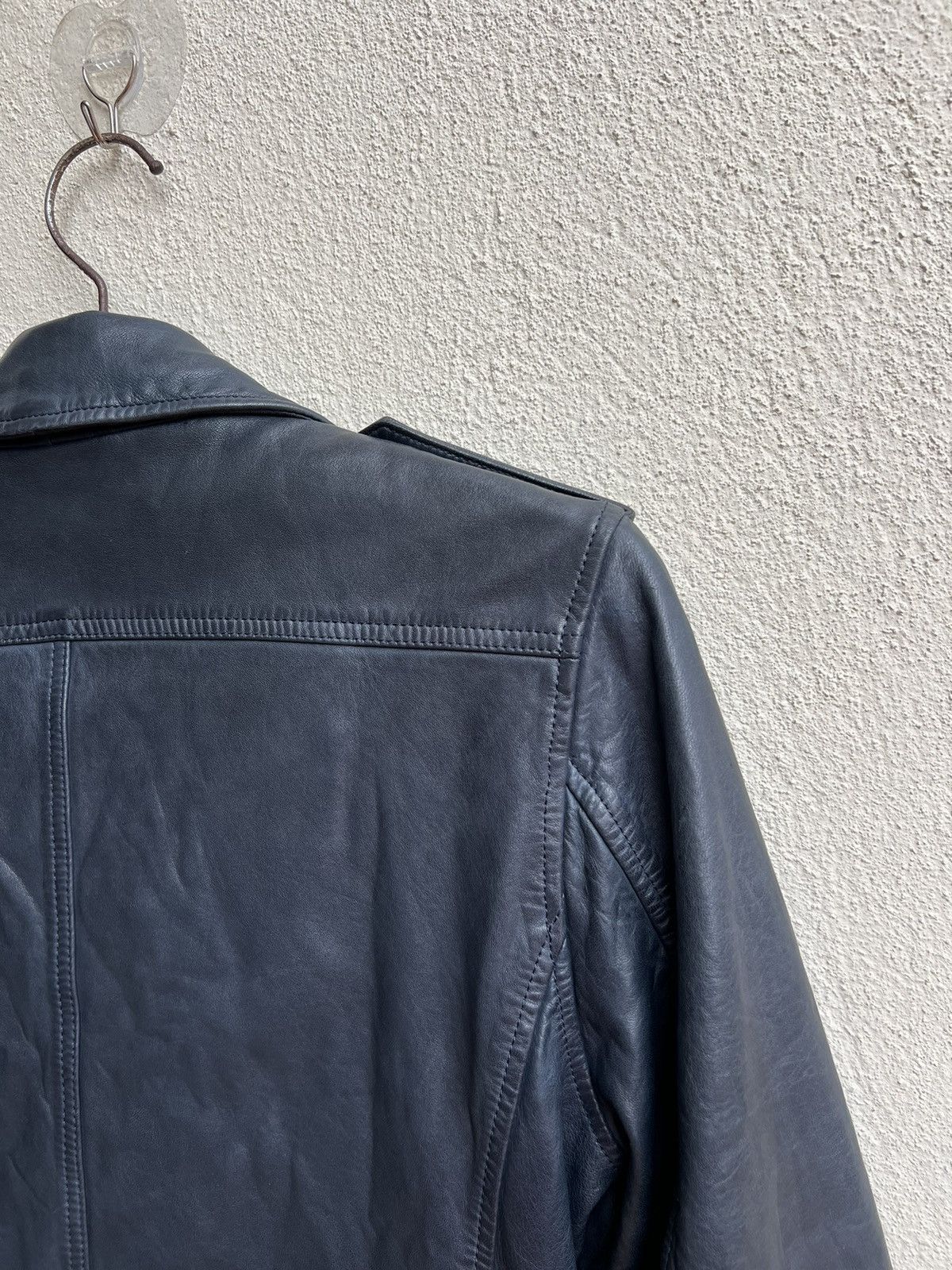 Jack London Jack London Wax Napa Lamb Leather Motorcycle Jacket Size US S / EU 44-46 / 1 - 15 Thumbnail
