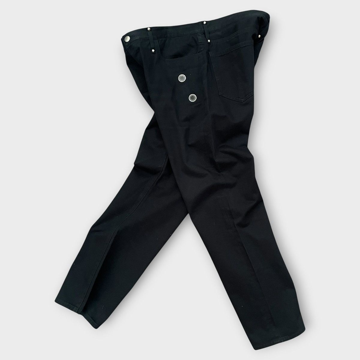 Yohji Yamamoto Yohji Yamamoto Pour Homme G-12 Tuck Wide Pants Size US 38 / EU 54 - 7 Thumbnail