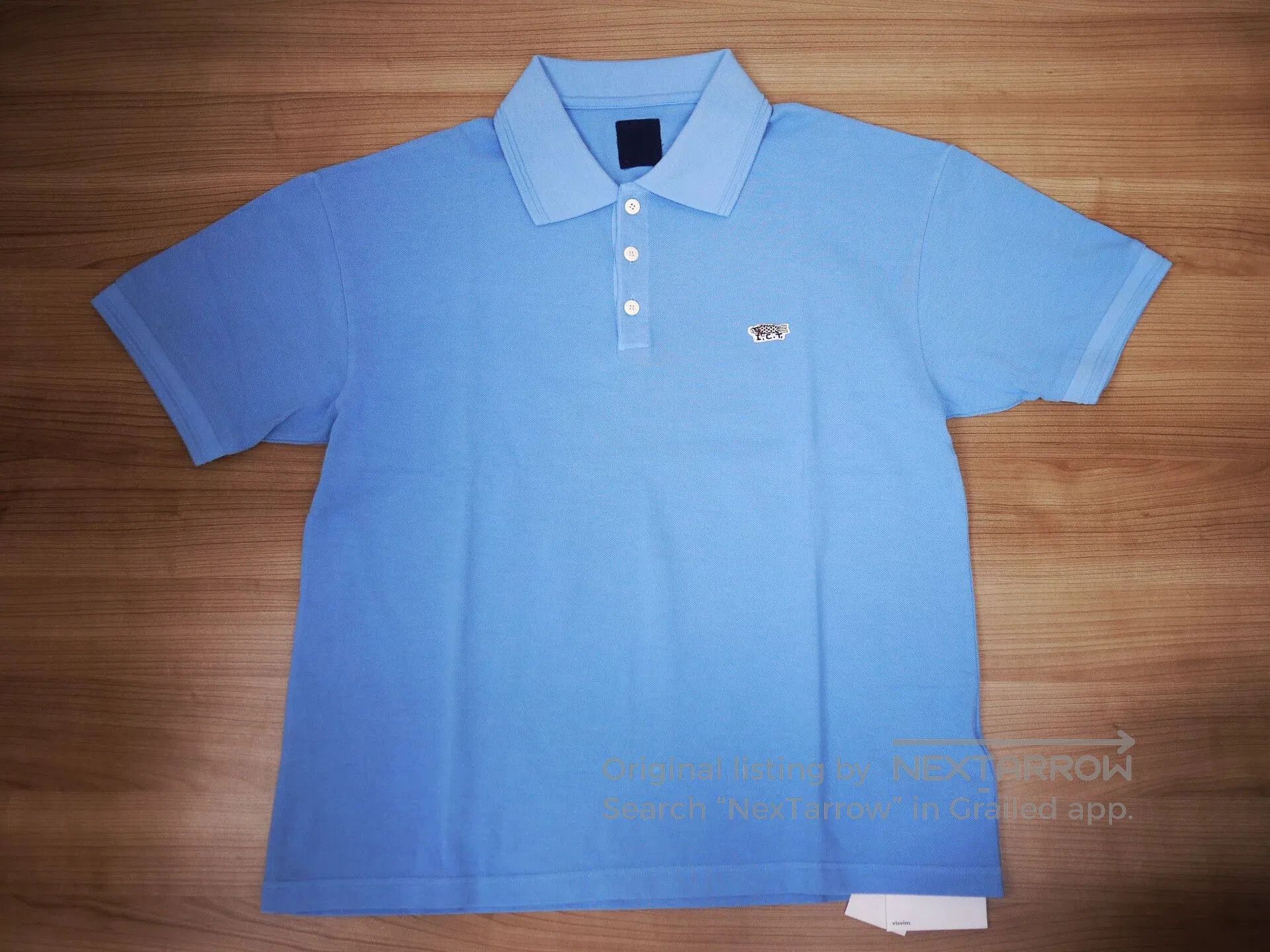 visvim ict jumbo weller polo shirt.