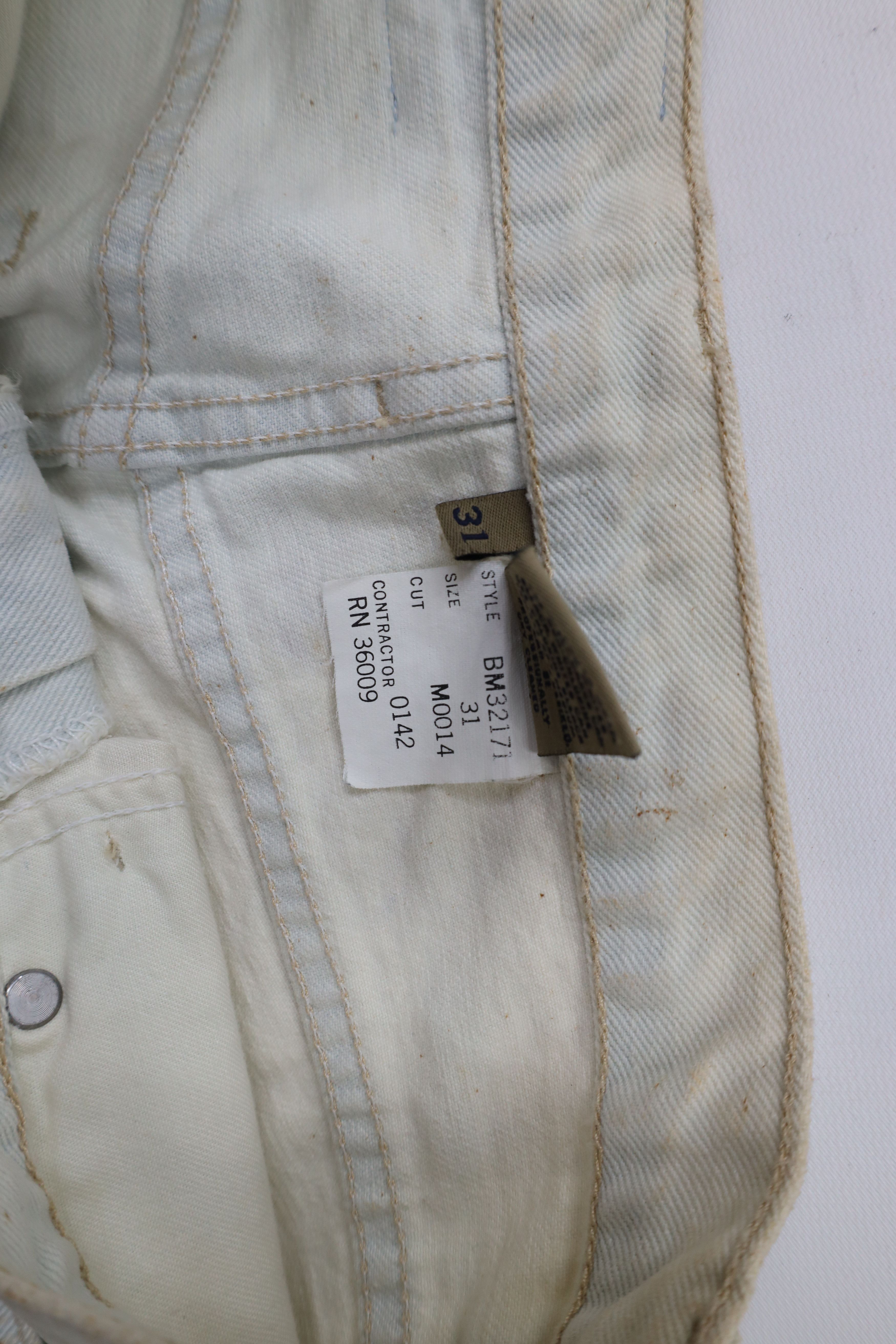 Calvin Klein × Vintage Deadstock Vintage 90s Calvin Klein Relaxed Fit Jeans USA Size US 30 / EU 46 - 8 Thumbnail
