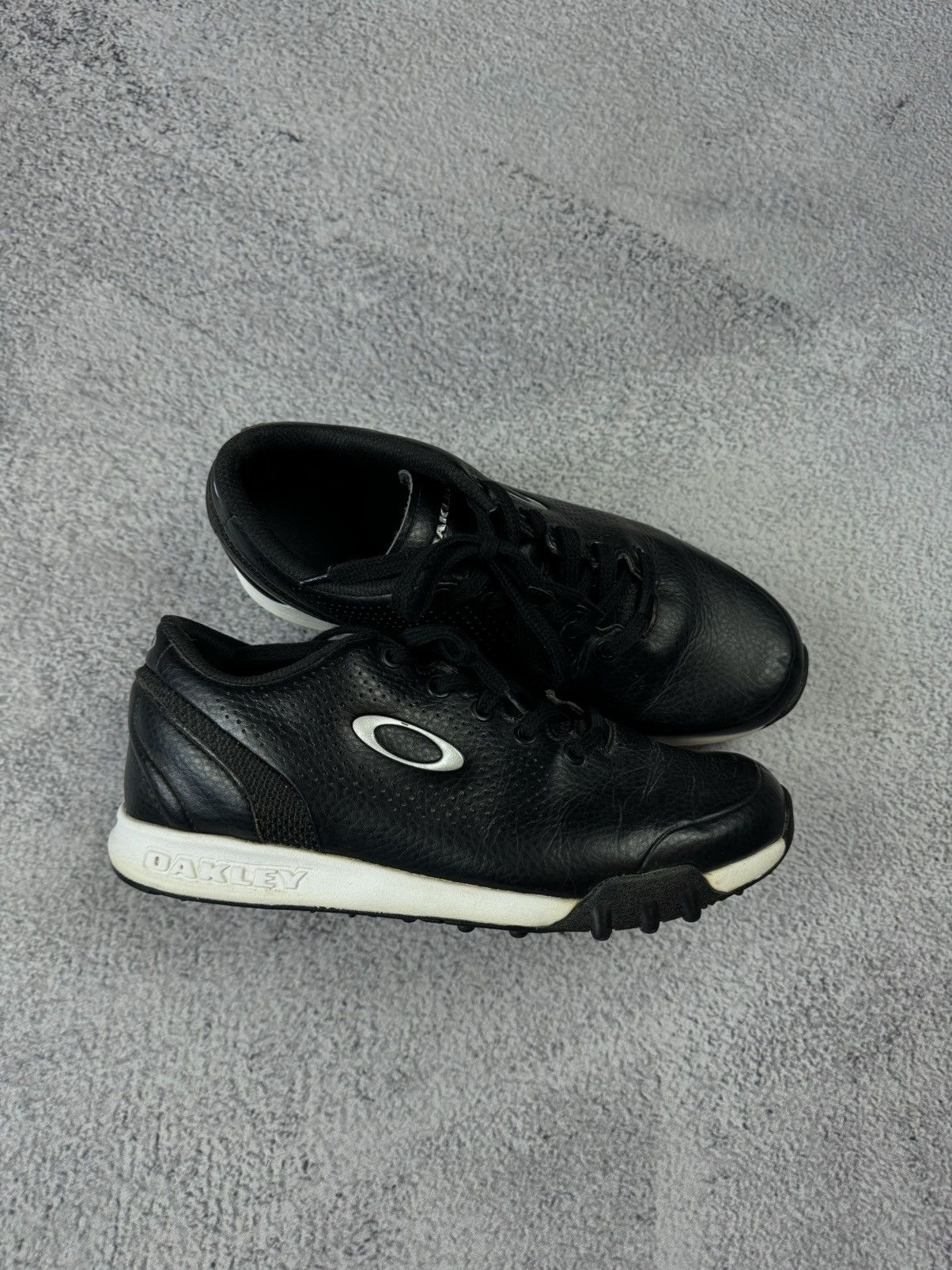 Oakley × Vintage OAKLEY Rare Vintage 1320 Ripcord Golf Black Shoes 14035-001 Size US 6 / EU 39 - 2 Thumbnail