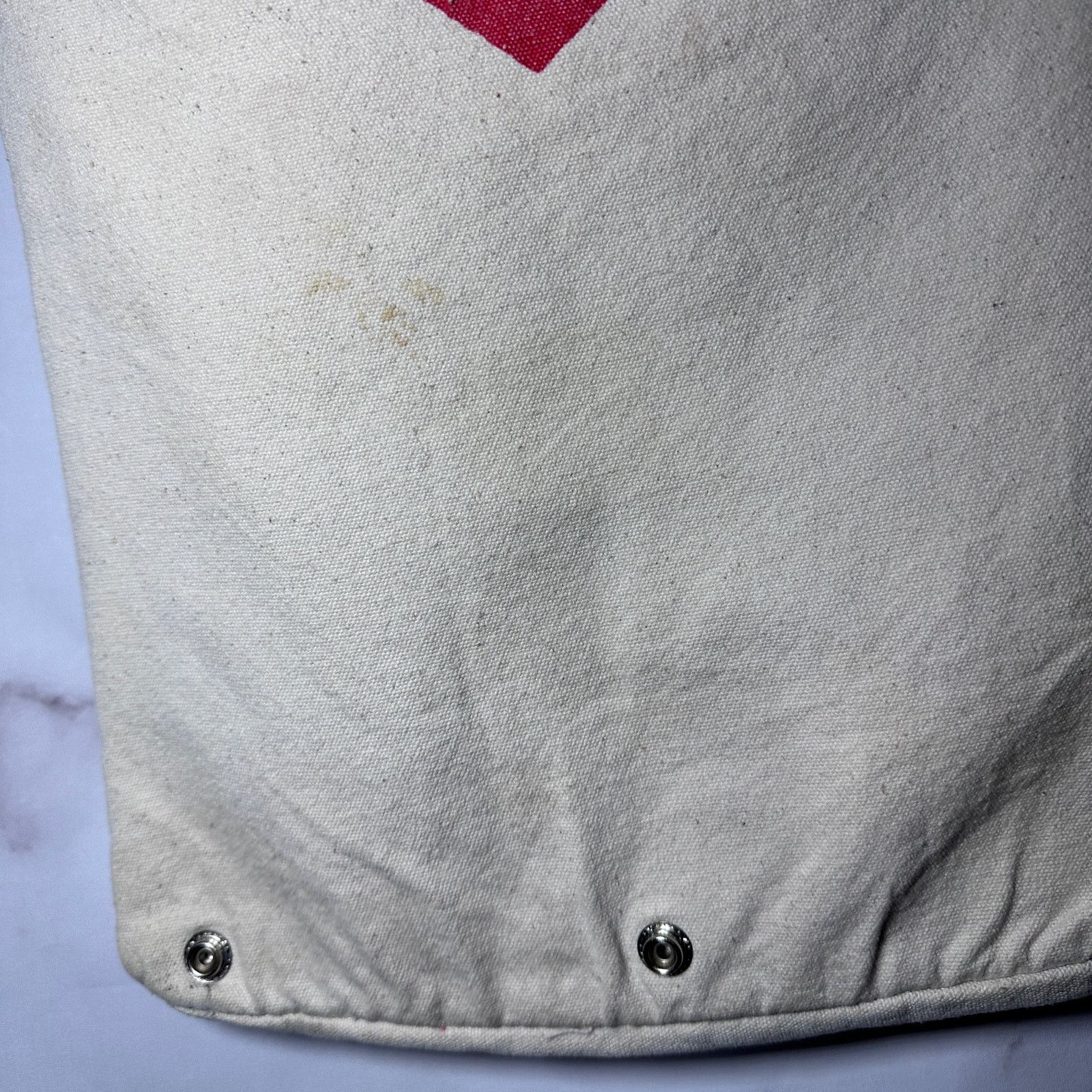 Human Made Cream Canvas Tote Size ONE SIZE - 3 Thumbnail