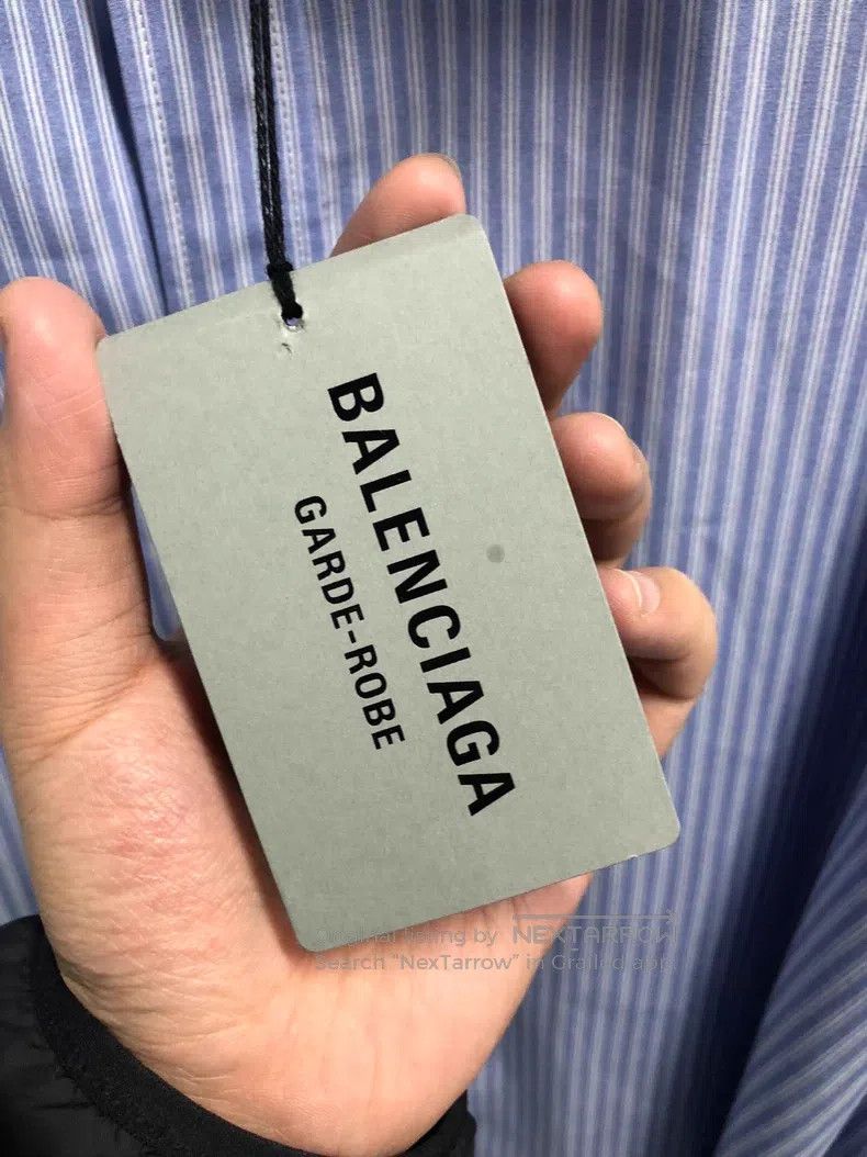 Balenciaga Balenciaga Striped Shirt Size US S / EU 44-46 / 1 - 6 Thumbnail