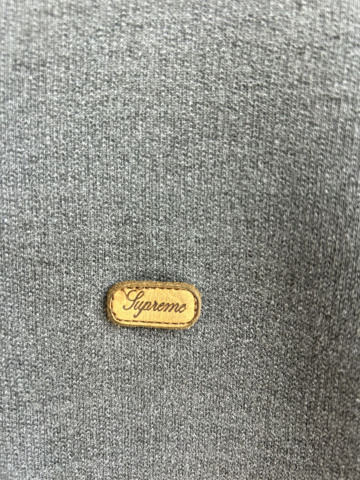 Supreme Supreme Crewneck Dark Grey Sweatshirt Size US L / EU 52-54 / 3 - 7 Thumbnail