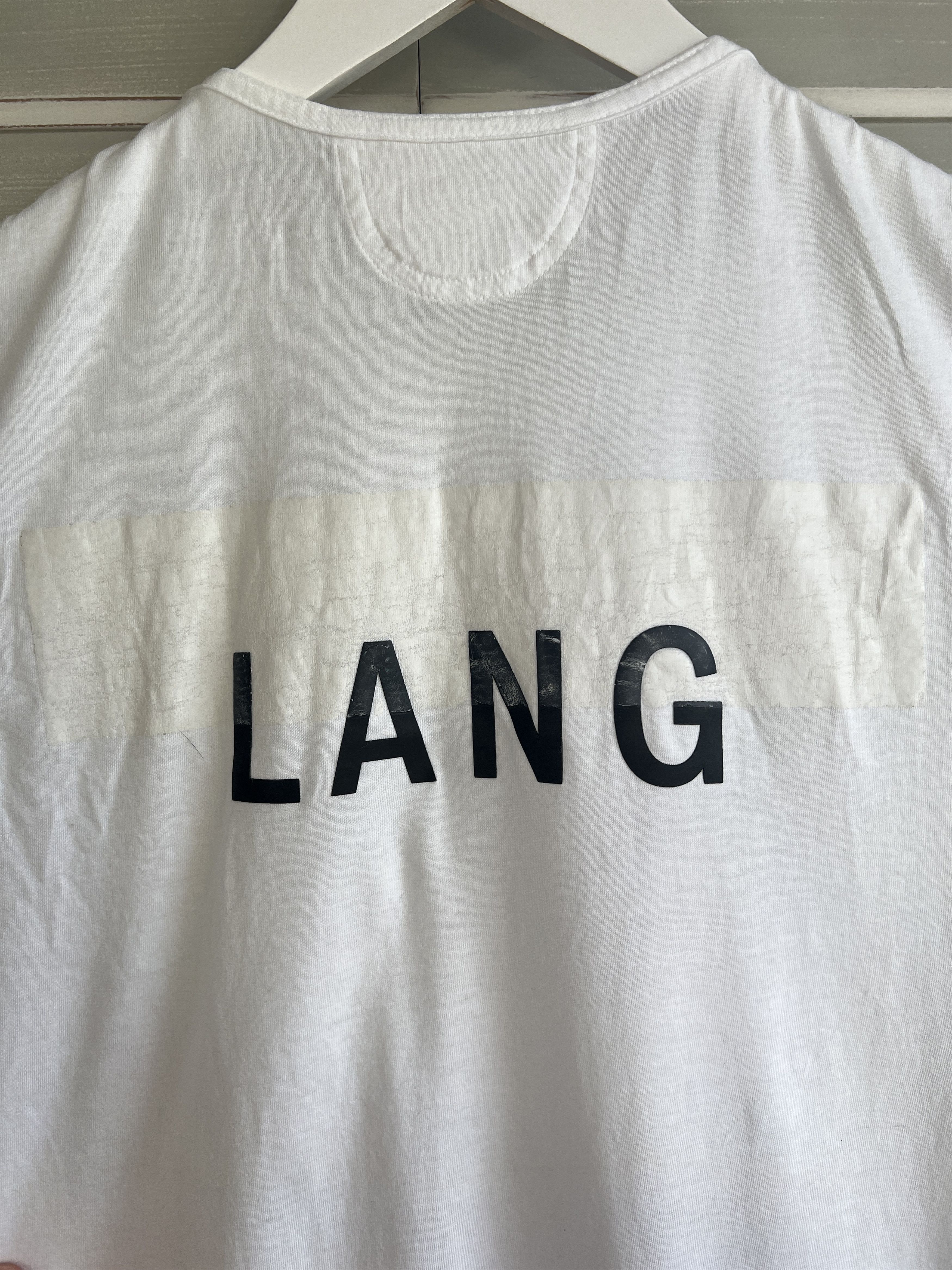 Helmut Lang HELMUT LANG TANK TOPS SIZE M BIG LOGO Size US M / EU 48-50 / 2 - 10 Thumbnail