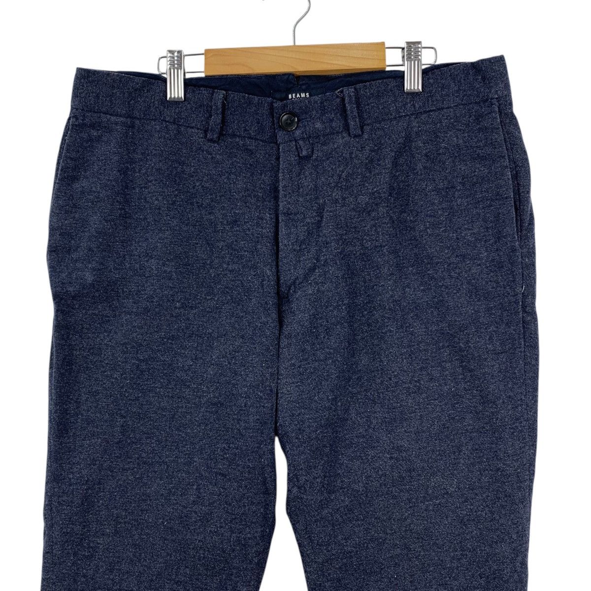 Beams Japan BEAMS HEART Japanese Brand Wool Casual Pants Size US 34 / EU 50 - 3 Thumbnail