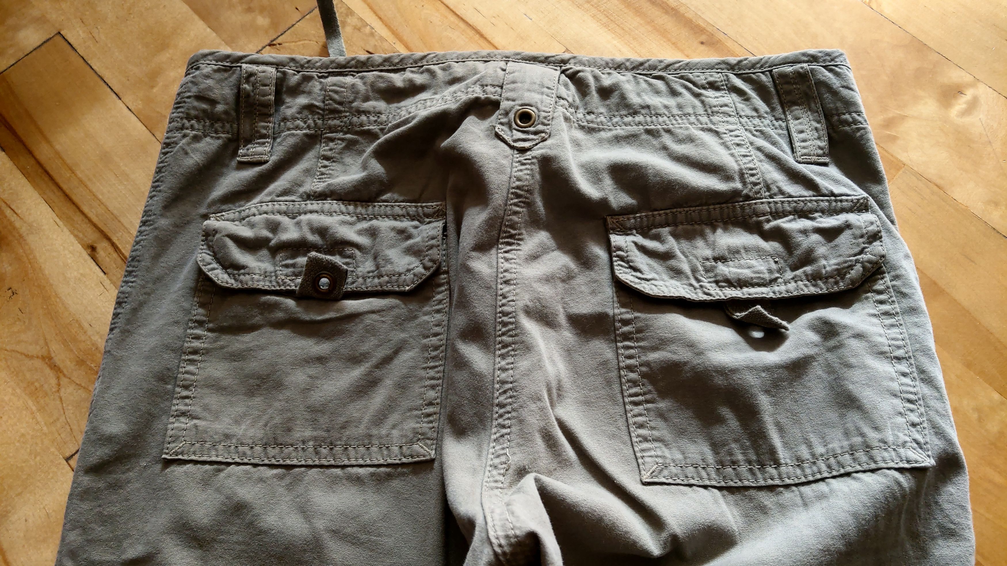 Vintage Vintage 90s Cargos Baggy Raver Pants y2k Opium Techno Fairy Size 25" / US 0 / IT 36 - 8 Thumbnail