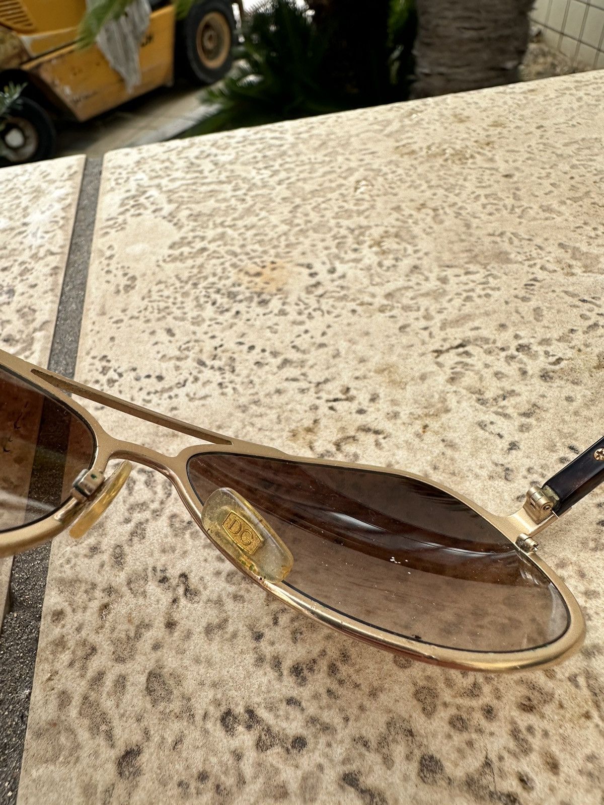 Dolce & Gabbana Dolce&Gabbana Sunglasses Vintage Aviator DG 2081 Size ONE SIZE - 7 Thumbnail