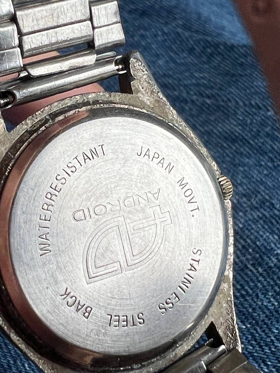 Japanese Brand × Vintage Vintage Double Dial Japanese style futuristic Steel Watch Size ONE SIZE - 13 Thumbnail