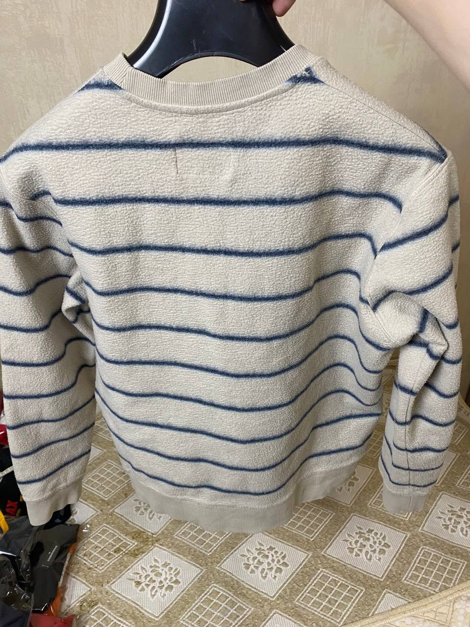 Folk 🔥 Folk Oversized Striped Fleece Sweatshirt Pullover Sweater Size US S / EU 44-46 / 1 - 8 Thumbnail