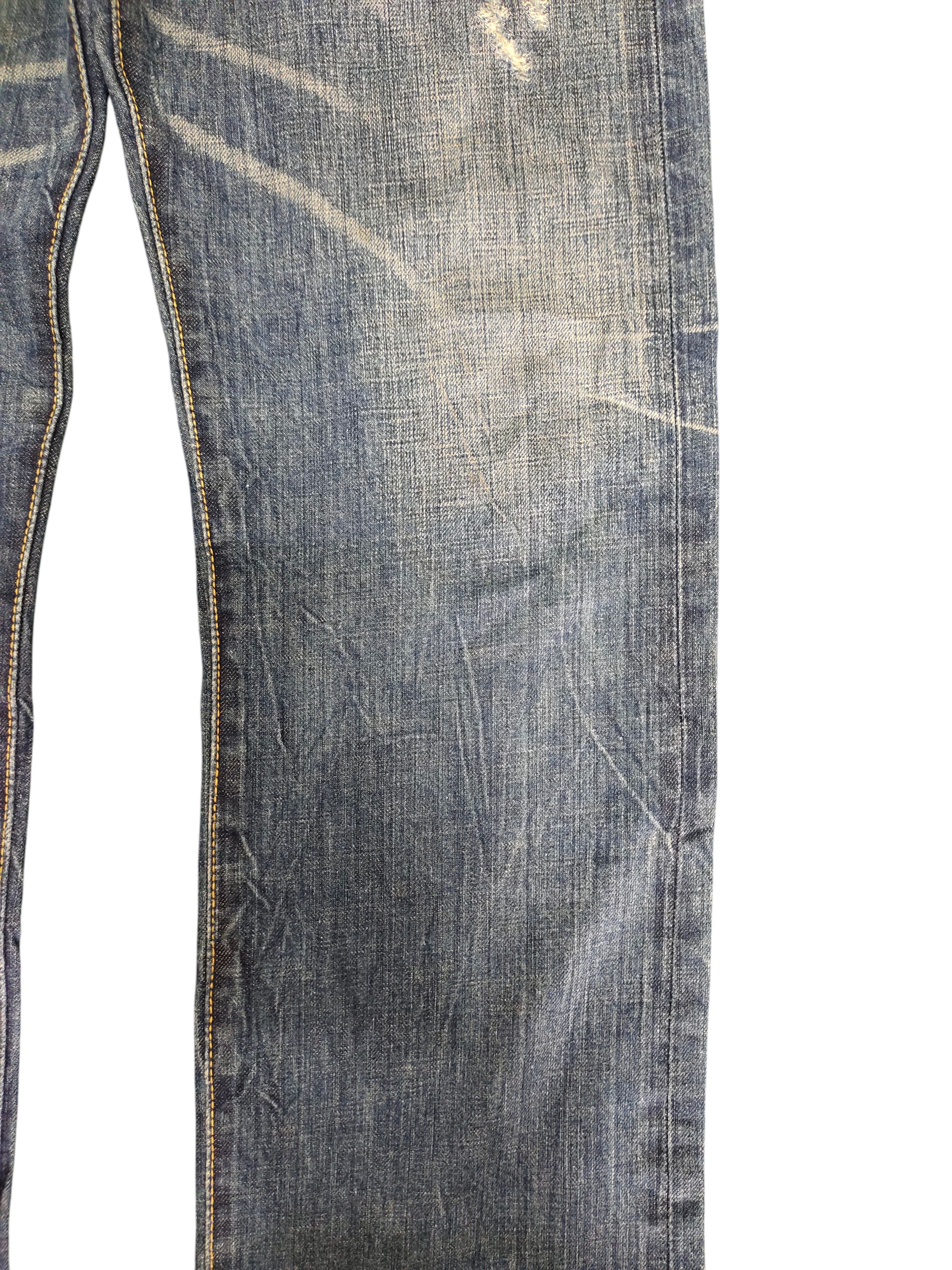 Levi's Vintage Levis 501 Clawmark Distress Faded Dirt Jeans Size US 30 / EU 46 - 3 Thumbnail