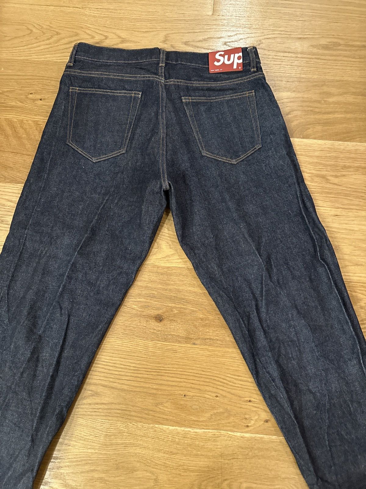 Supreme Supreme selvedge raw denim Size US 32 / EU 48 - 3 Thumbnail