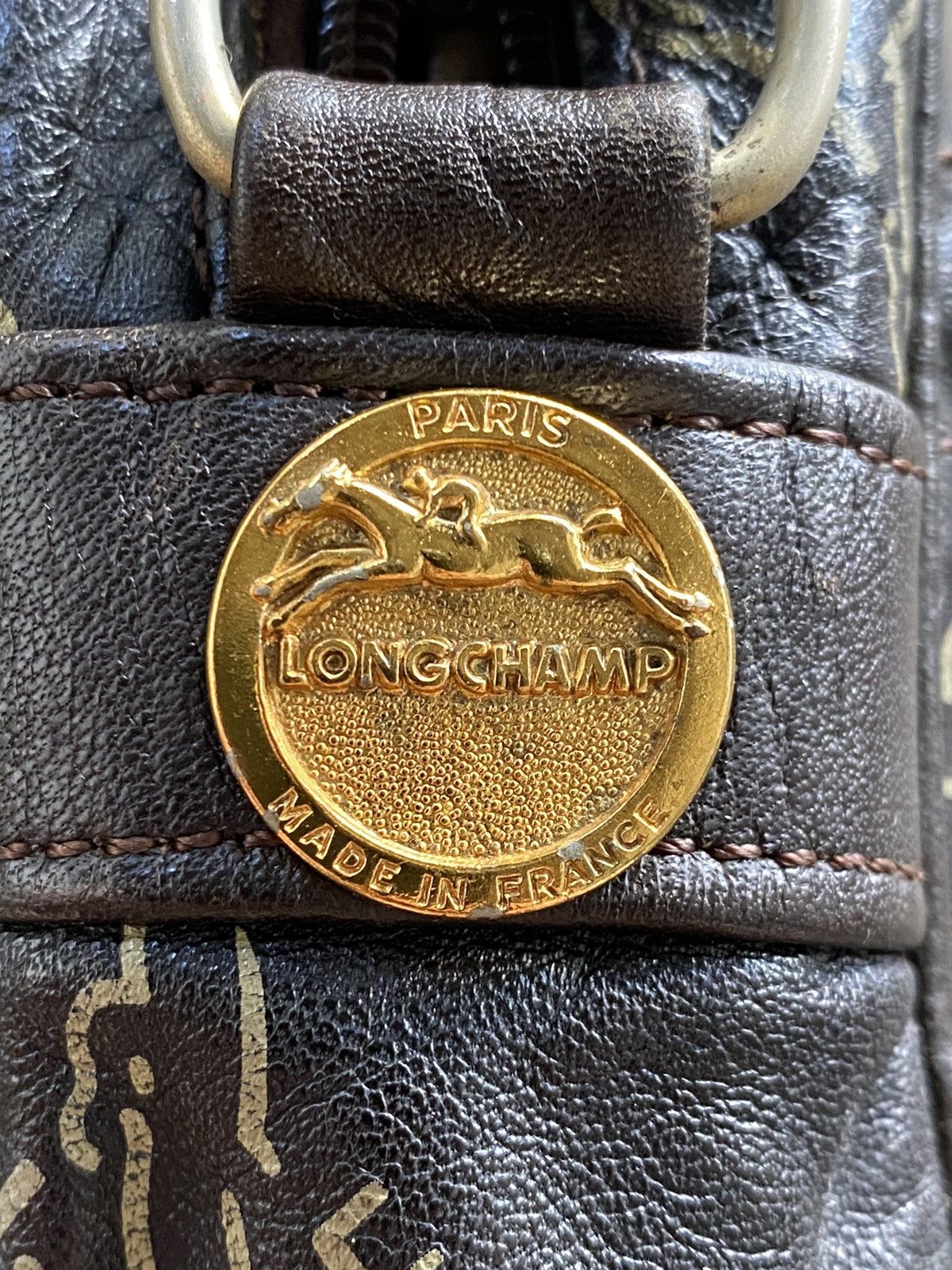 Longchamp × Vintage Vintage Longchamp Monogram Bag Size ONE SIZE - 6 Thumbnail