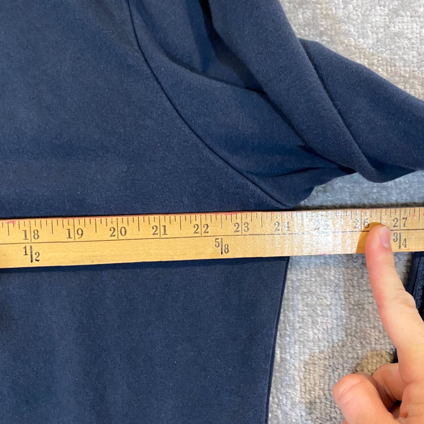 Lululemon LULULEMON Jacket Mens XL Navy Blue Full Zip Puff Collar Elbow Performance M41465 - Regular Size, Blue, Solid, Jacket, Men Size US XL / EU 56 / 4 - 5 Thumbnail