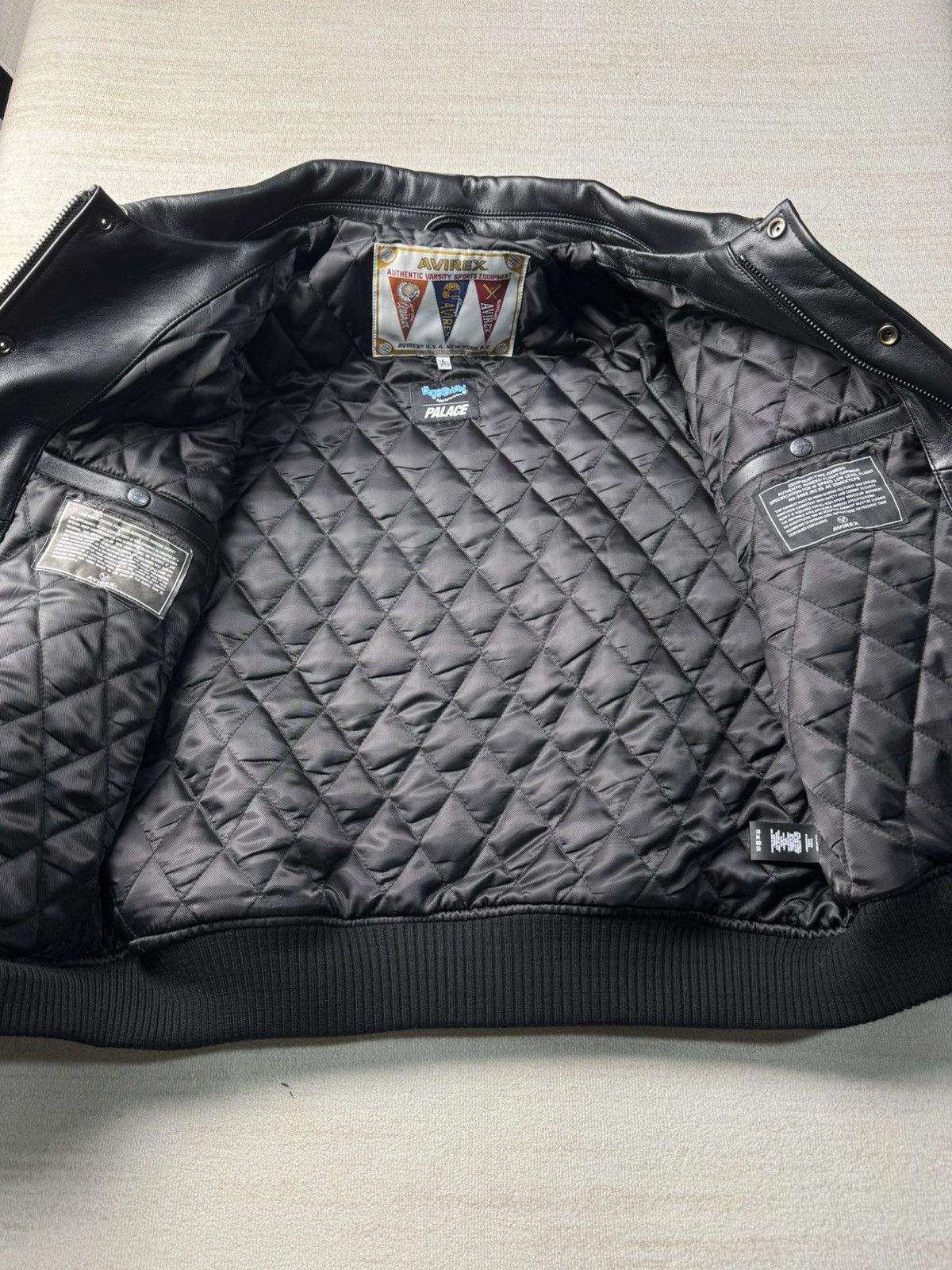 Avirex × Palace Doraemon leather jacket L Size US L / EU 52-54 / 3 - 4 Thumbnail