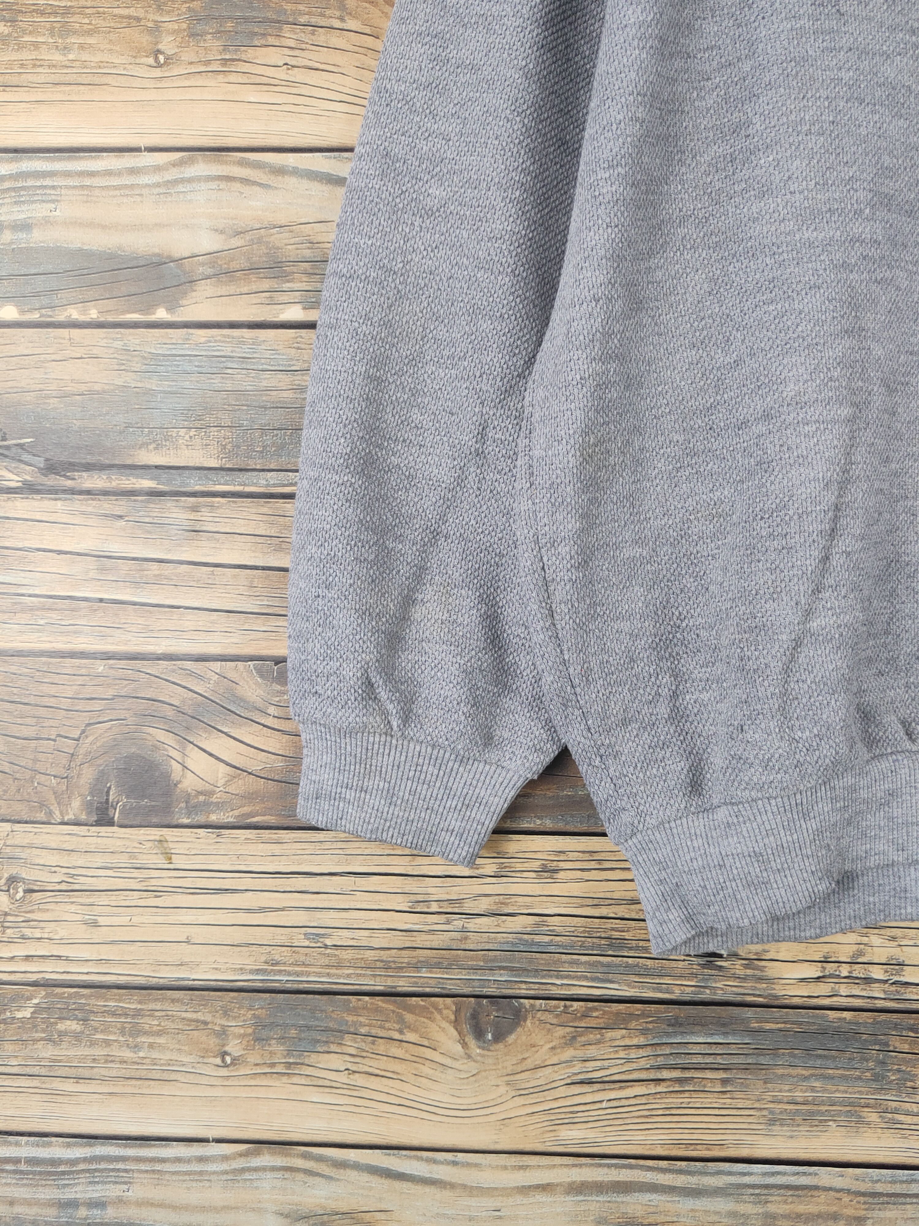 Converse × Vintage DL Converse Gray Sweatshirts #779 Size US L / EU 52-54 / 3 - 4 Thumbnail