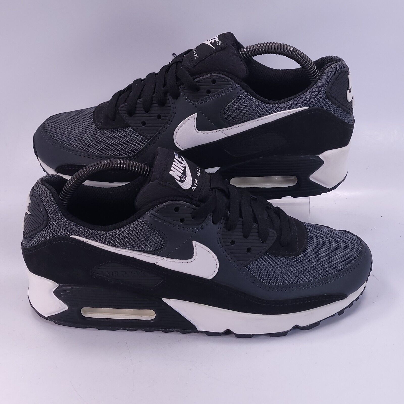 Nike Nike Air Max 90 Shoe Mens Size 8 CN8490-002 Black White Size US 8 / EU 41 - 6 Thumbnail