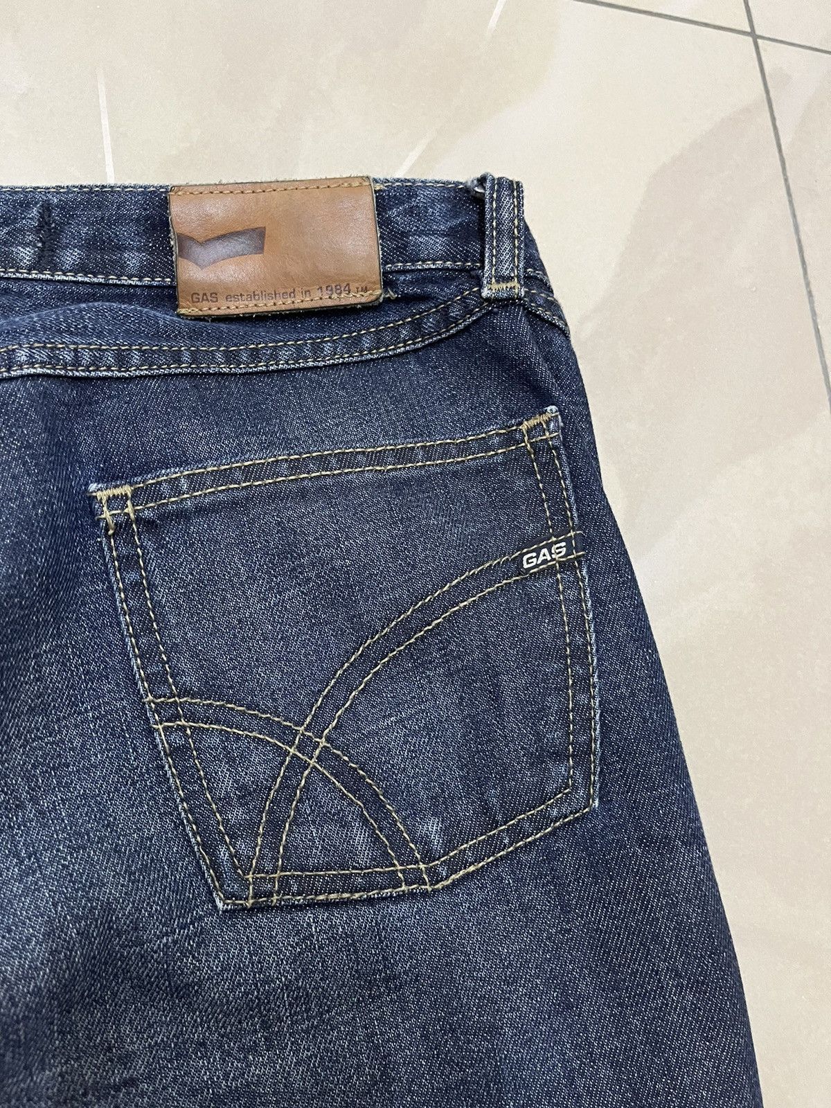 Tornado Mart Flare Jean Vintage Gas jeans baggy low rise bootcut Size US 30 / EU 46 - 9 Thumbnail