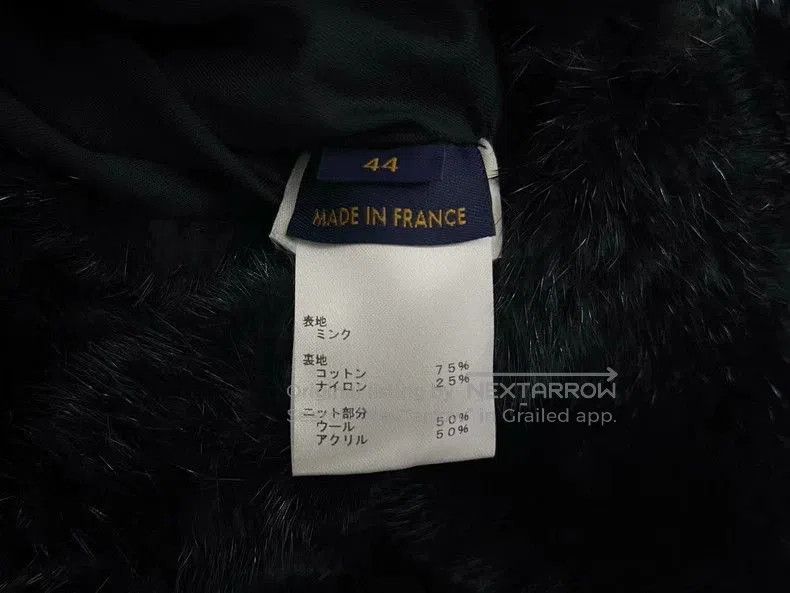 Louis Vuitton Louis Vuitton Black Mink Fur Hooded Coat. Size US L / EU 52-54 / 3 - 6 Thumbnail