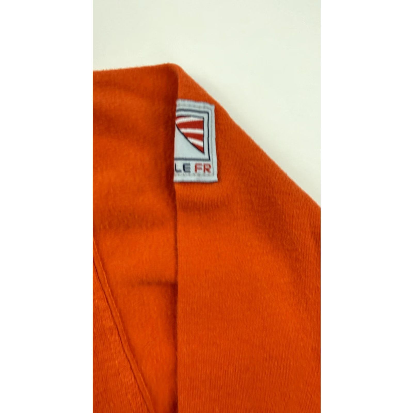 Vintage Tyndale Mens 2XL Orange Long Sleeve Crew Neck Pocket Workwear Shirt Size US XXL / EU 58 / 5 - 6 Thumbnail