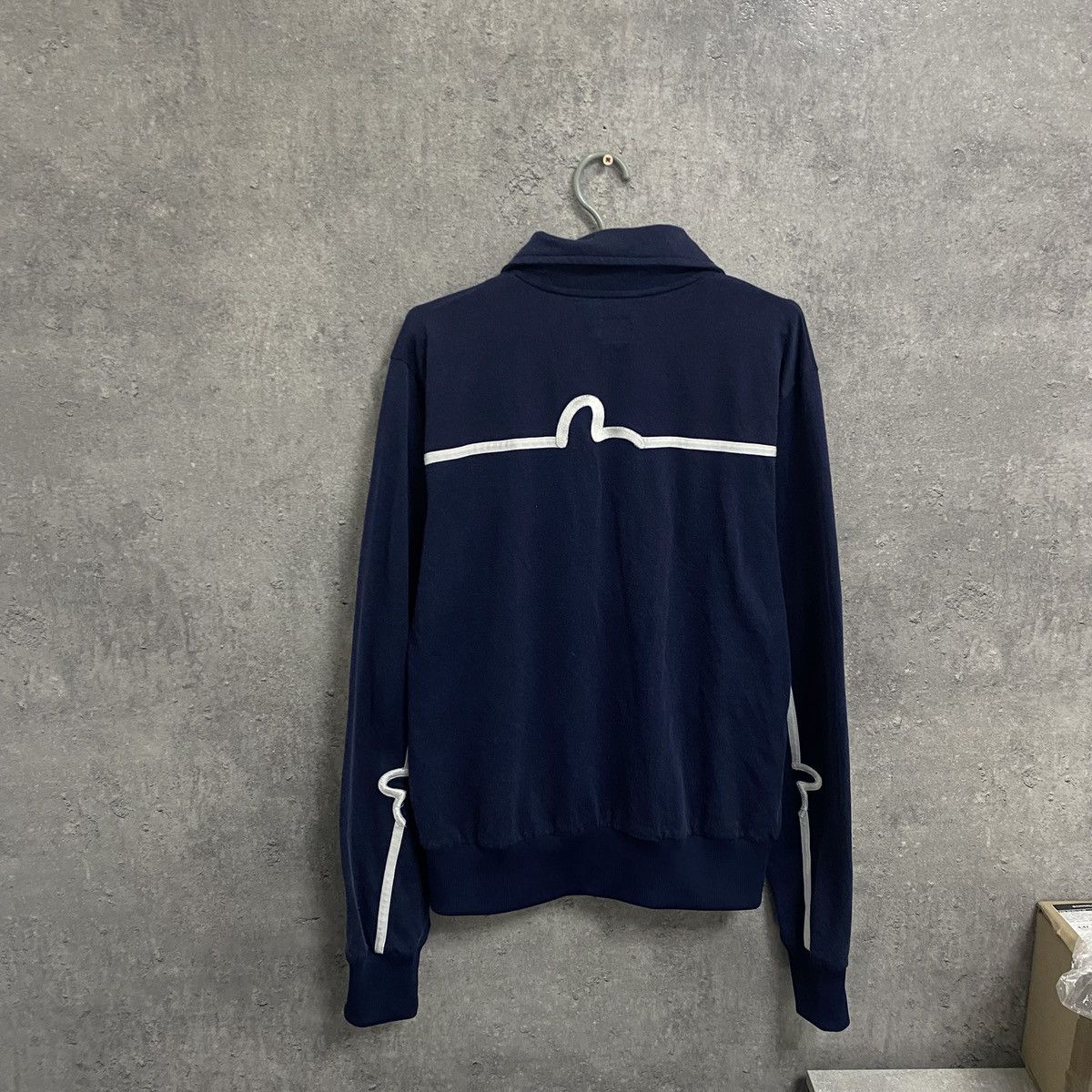 Evisu Vintage Evisu Full Zip Hoodie Big Logo Size US L / EU 52-54 / 3 - 9 Thumbnail
