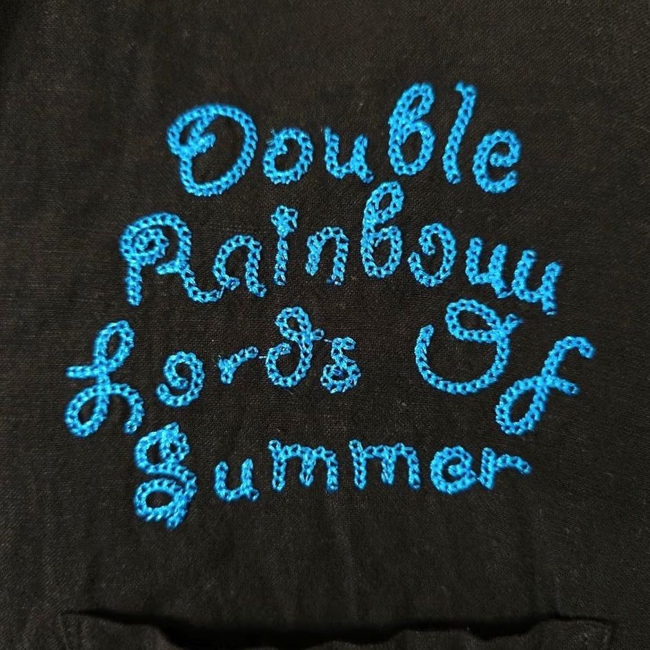 Double Rainbouu Double Rainbouu Shirt Mens XL Black Lords Of Summer Linen Blend Bowling Shirt Button-Down Hawaiian Theme Mens XL Black Linen Blend Size US XL / EU 56 / 4 - 3 Thumbnail