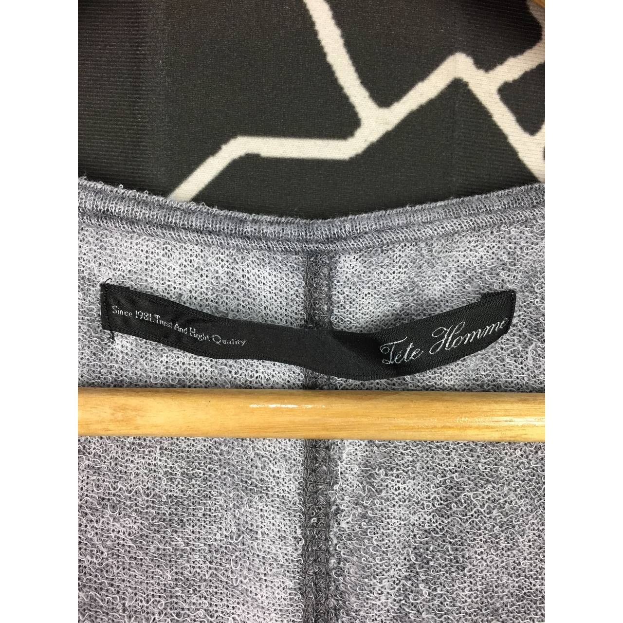Issey Miyake Tete Homme Casual Long Sleeve Solid Zipper Hoodie Size US M / EU 48-50 / 2 - 9 Thumbnail