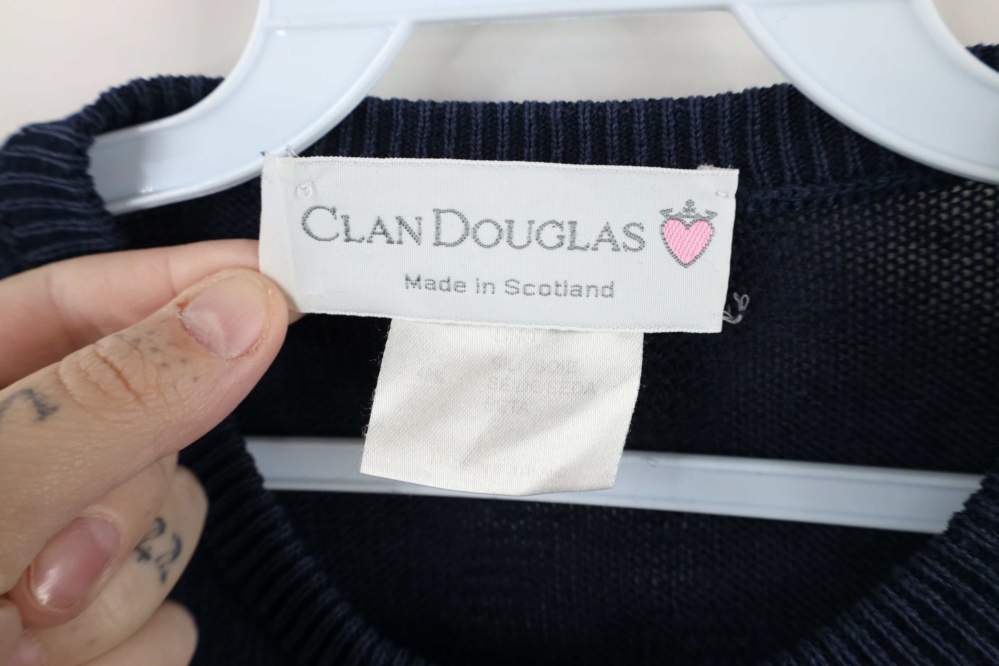 Vintage Vintage 90s Streetwear Linen Silk Blend Knit Sweater Blue Size US M / EU 48-50 / 2 - 4 Thumbnail
