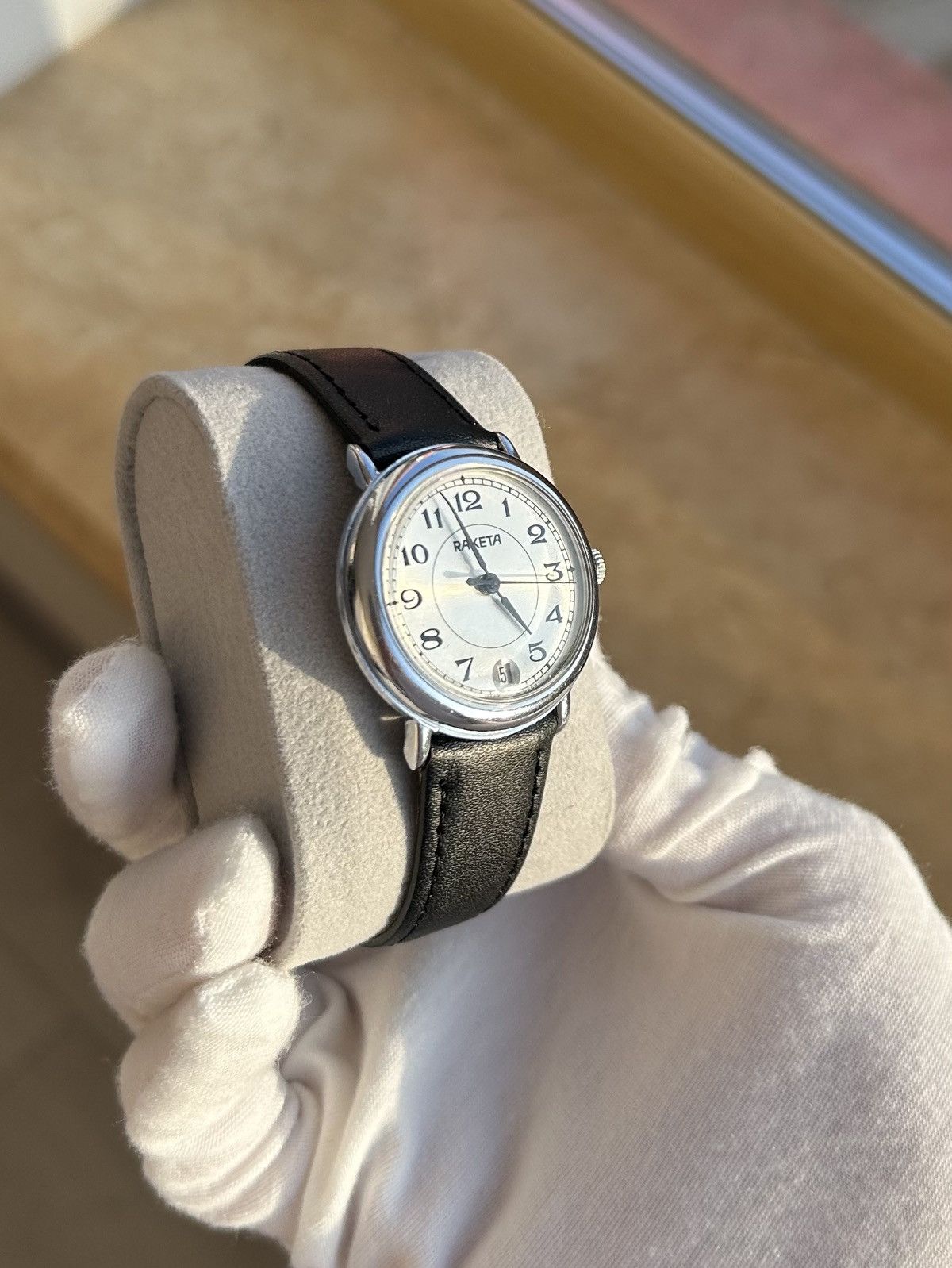 Vintage Vintage Watch Raketa Mechanical Authentic 1980s Size ONE SIZE - 3 Thumbnail