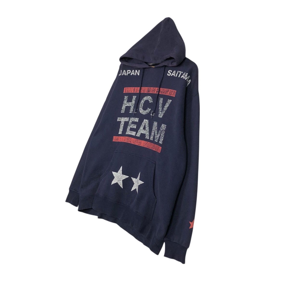 Japanese Brand United Athle HCV Team Hoodie – Distressed Graphic Size US XL / EU 56 / 4 - 3 Thumbnail