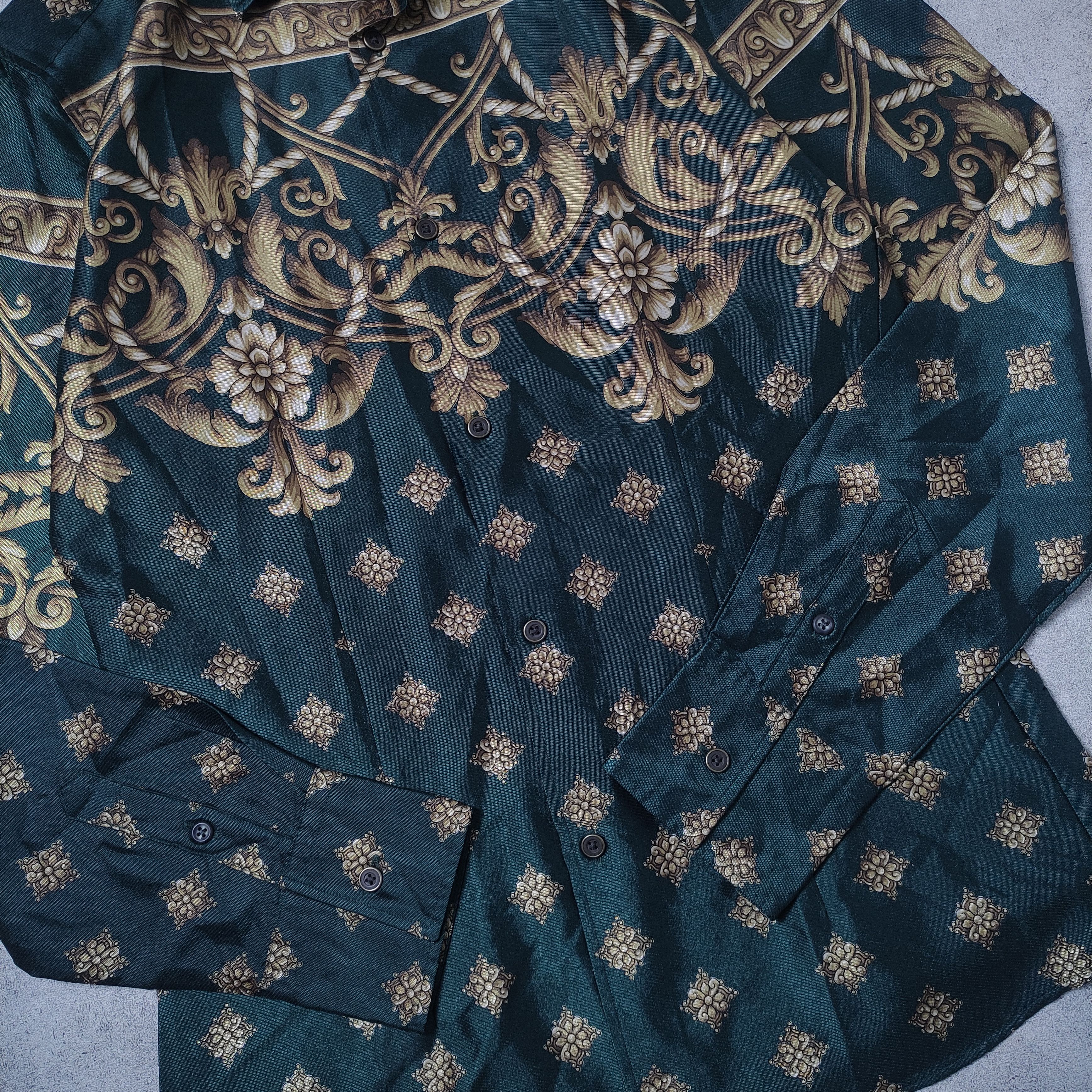 If Six Was Nine × Le Grande Bleu (L.G.B.) × Tornado Mart Tornado Mart Silk Japanese Brand Size US L / EU 52-54 / 3 - 10 Thumbnail