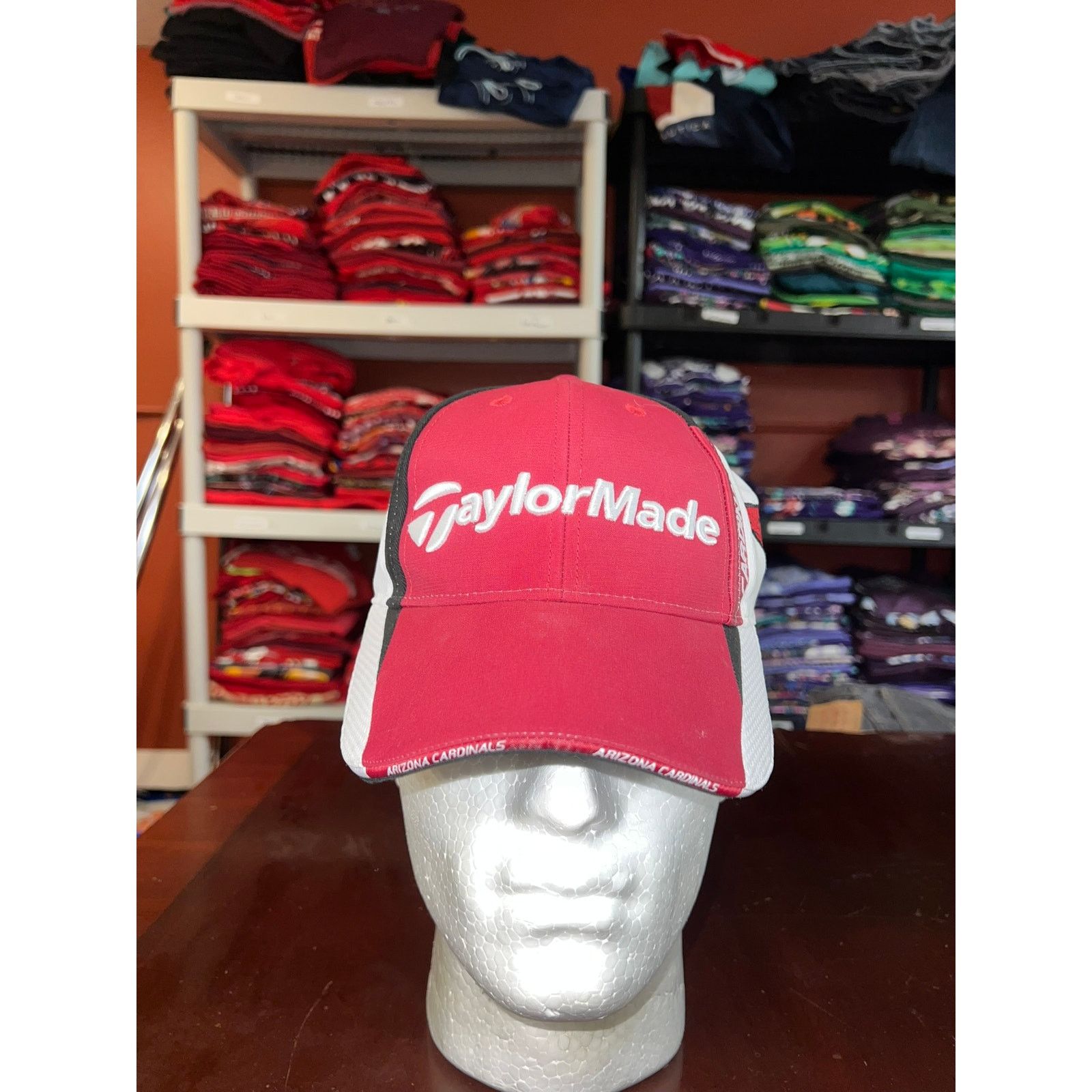 TaylorMade Taylor Made Arizona Cardinals Hat NFL Football Golf Red Cap Size ONE SIZE - 1 Thumbnail