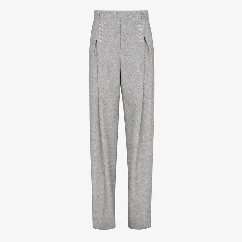 Fendi o1s1wg110326 Trousers in Grey Size 30" / US 8 / IT 44 - 1 Thumbnail