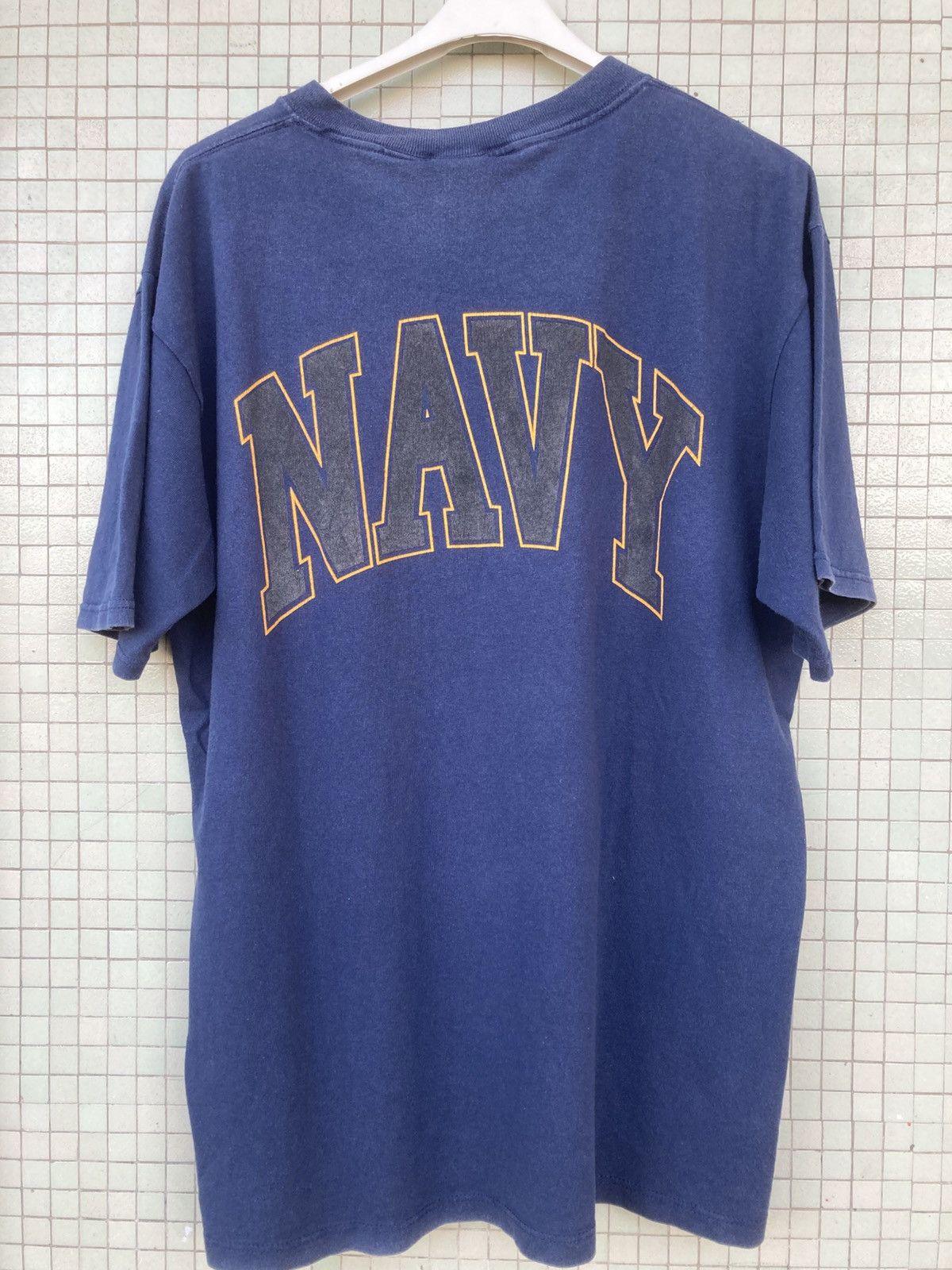 Old Navy Vintage navy Usa tee Size US L / EU 52-54 / 3 - 4 Thumbnail