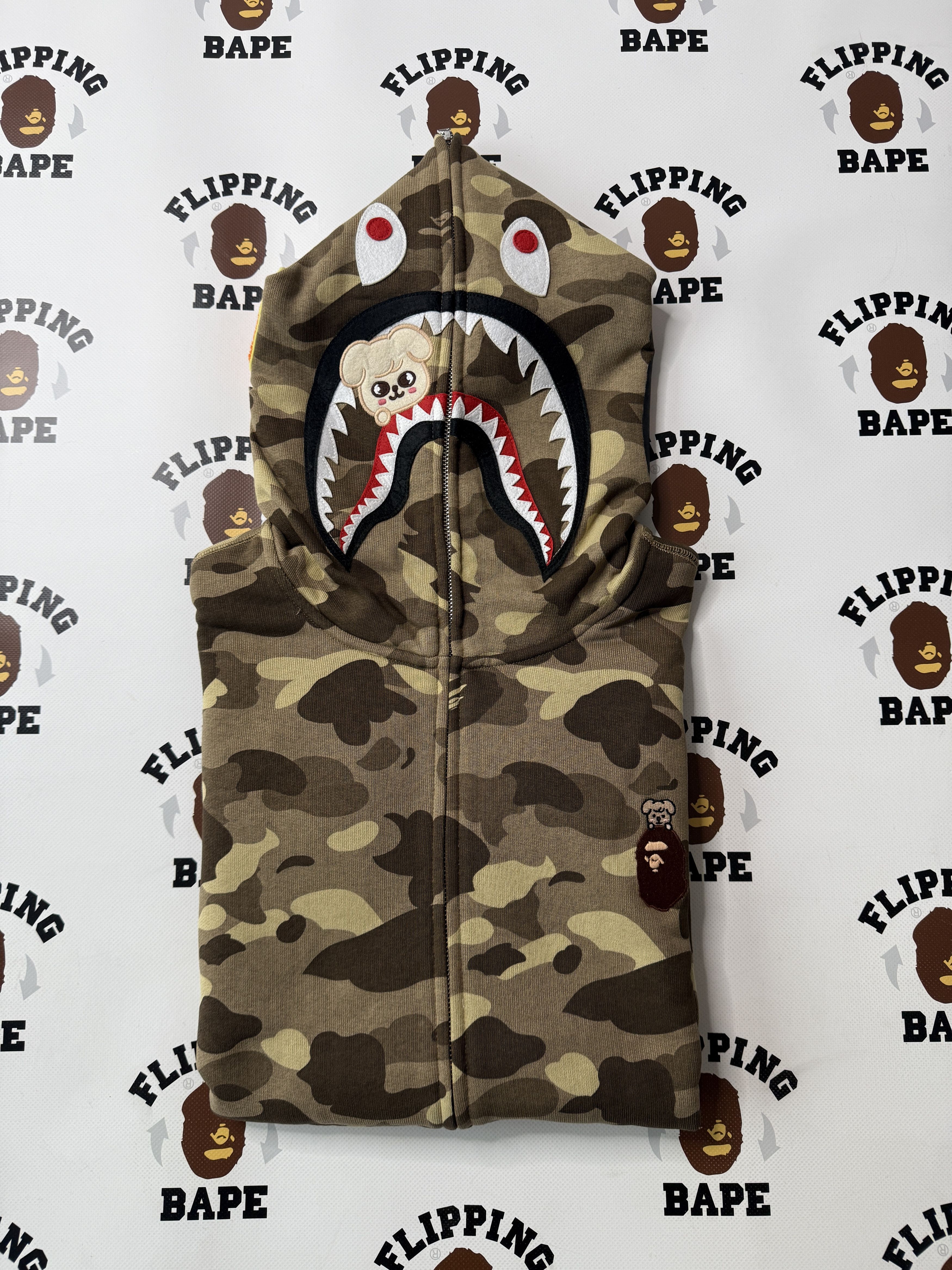 Bape BAPE X STRAYKIDS PUPPYM SHARK FULL ZIP HOODIE Size US S / EU 44-46 / 1 - 20 Thumbnail