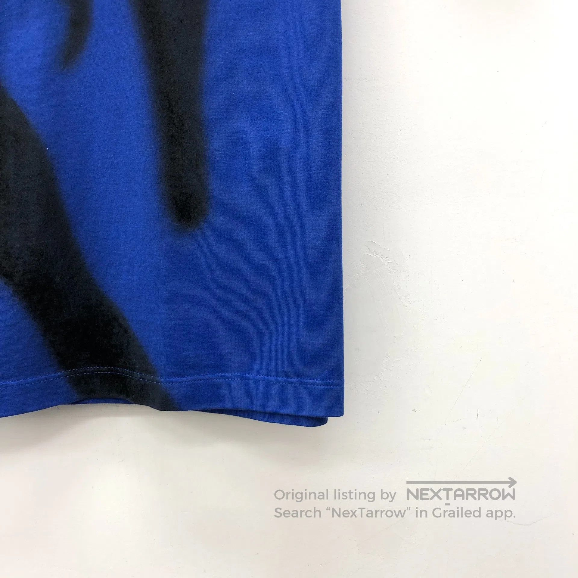 Maison Margiela Maison Maigiela Dark blue tie-dye print cotton round-neck Size US S / EU 44-46 / 1 - 4 Thumbnail