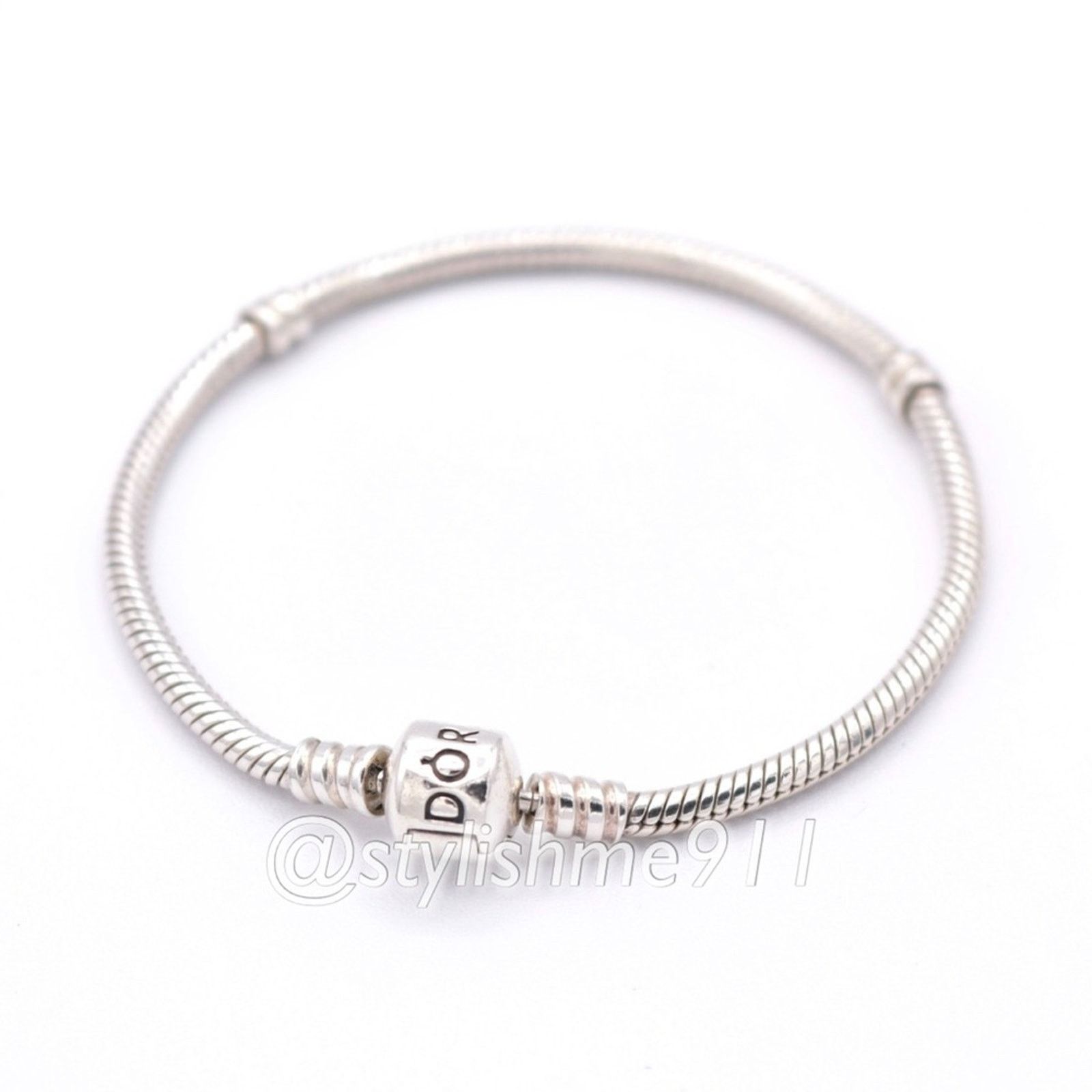 pandora PANDORA Moments Barrel Clasp Charm Bracelet - 590702HV Size ONE SIZE - 1 Thumbnail