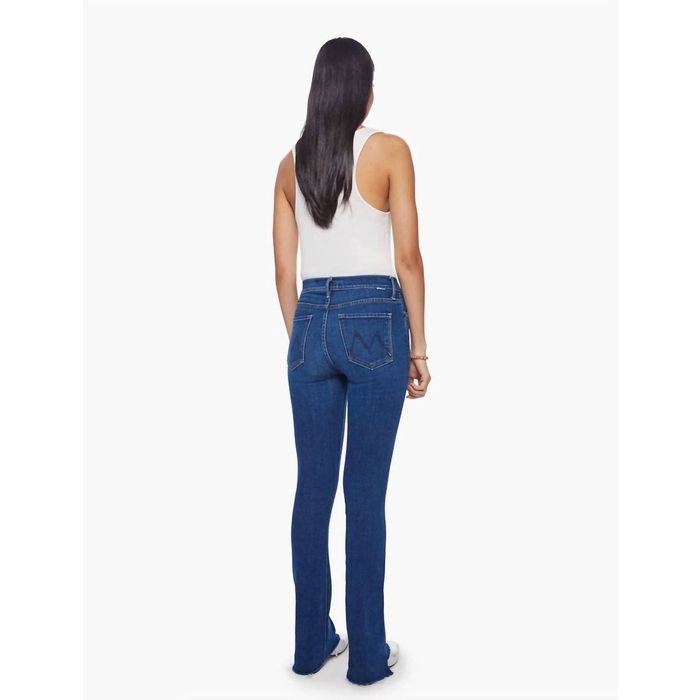 Mother Denim MOTHER The Runaway Step Fray Jean In Groovy