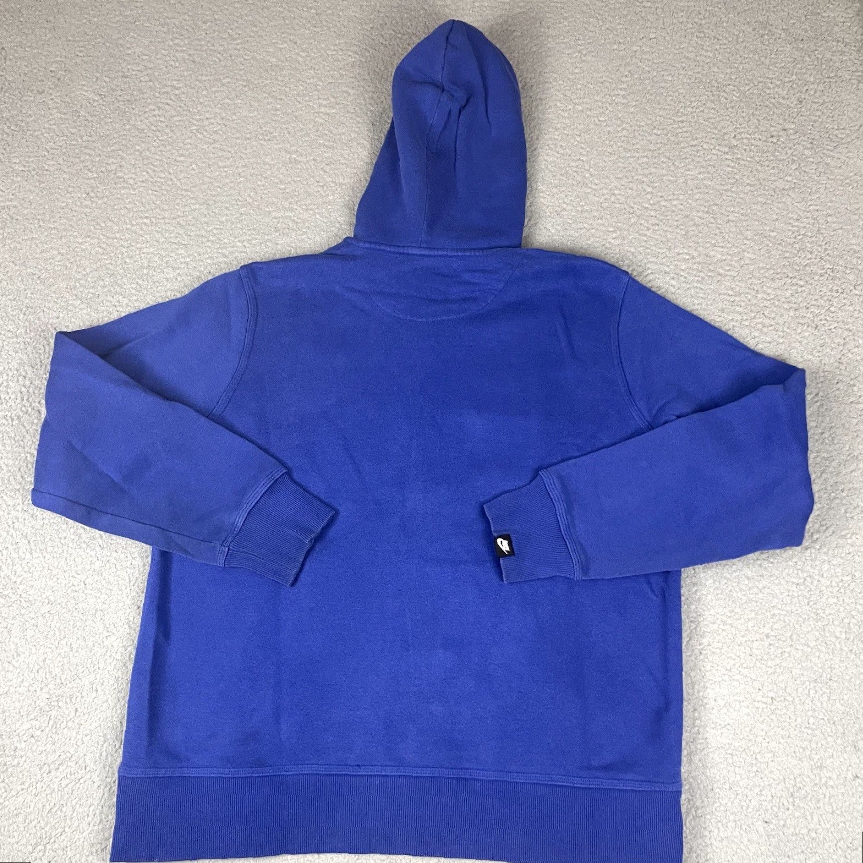 Nike VINTAGE Nike Sweatshirt Mens XL Blue Swoosh Embroidered Rare Essential Workout Zip Up Size US XL / EU 56 / 4 - 7 Thumbnail