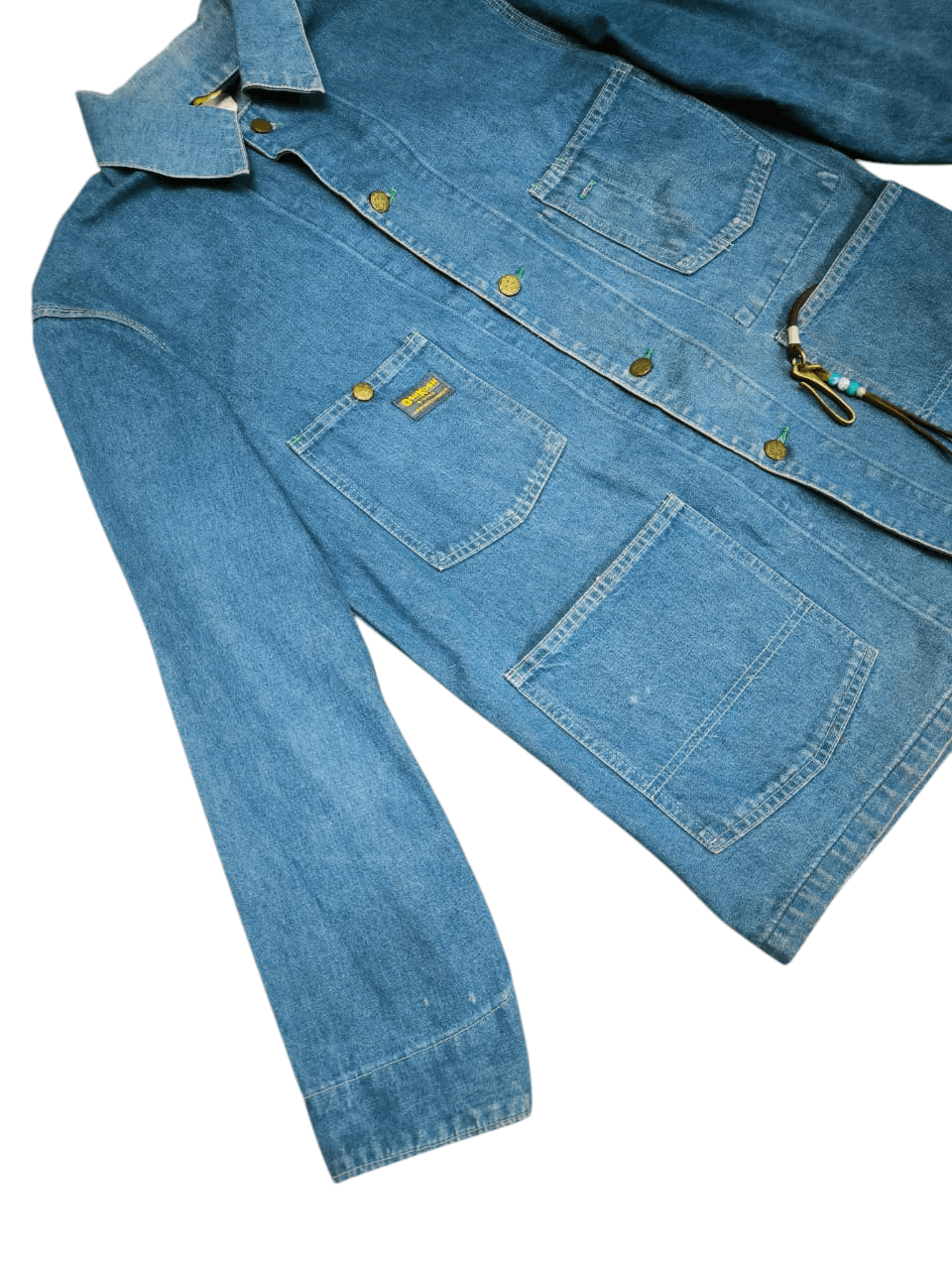 Oshkosh × Vintage Vintage Denim Chore Jacket Oshkosh b'gosh Size US L / EU 52-54 / 3 - 5 Thumbnail