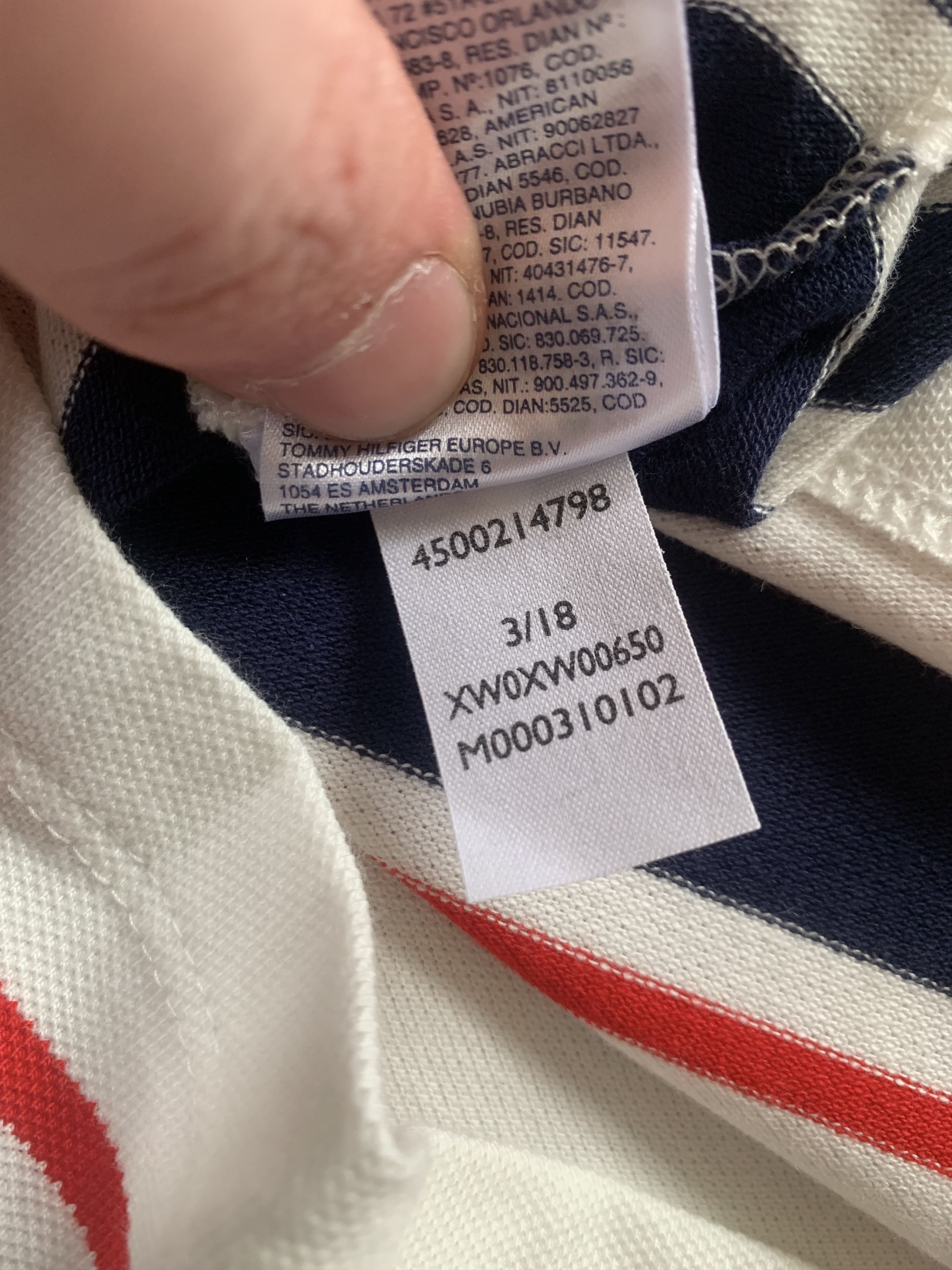 Tommy Hilfiger Tommy Hilfiger Slim Womens Polo Size XXL / US 16-18 / IT 52-54 - 7 Thumbnail