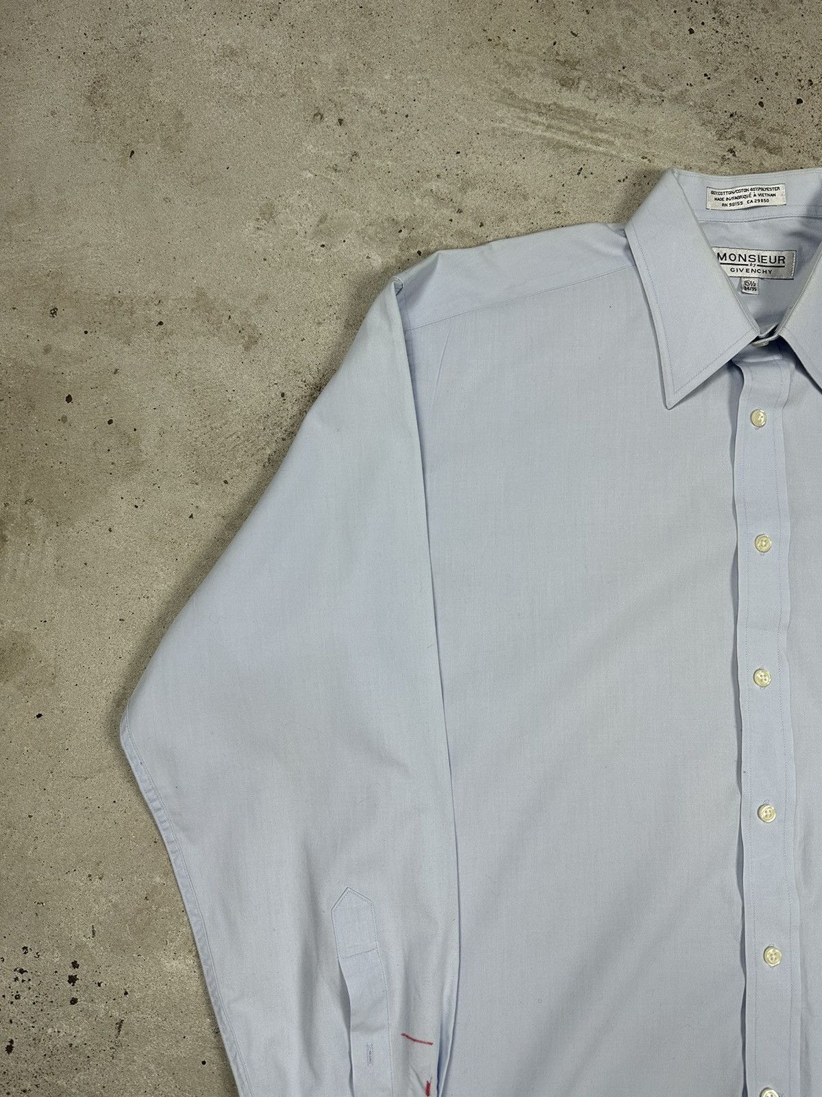 Givenchy Vintage 90s Givenchy Long Sleeve Shirt Size US L / EU 52-54 / 3 - 5 Thumbnail