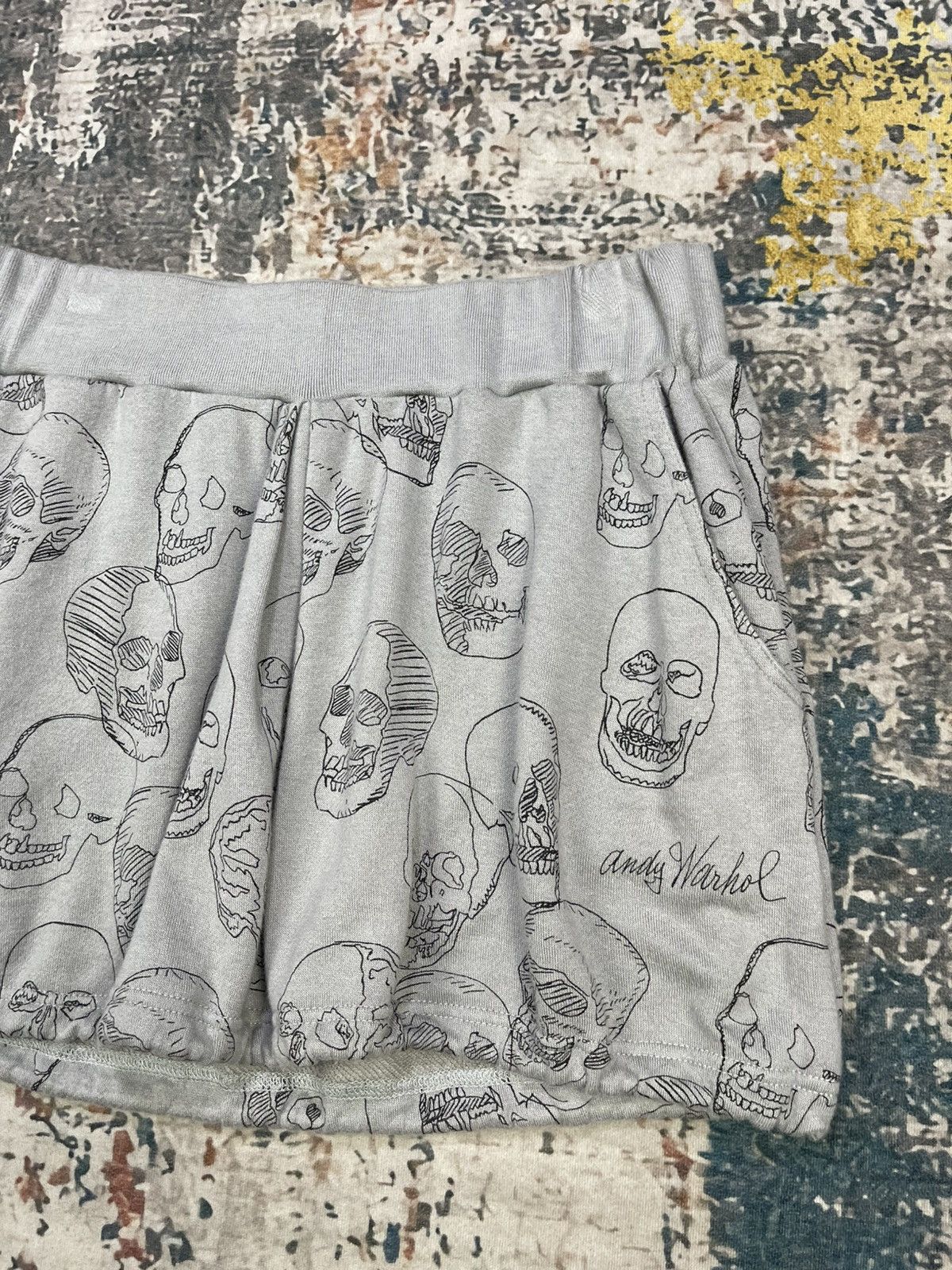 Andy Warhol × Hysteric Glamour Andy Warhol X Hysteric Glamour Gothic Skull Mini Skirt Size 29" - 3 Thumbnail