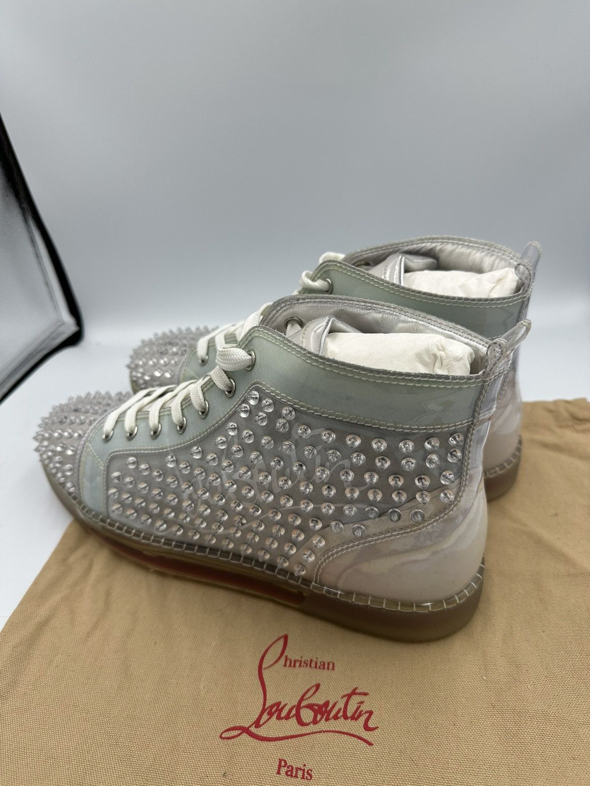 Christian Louboutin Christian Louboutin Spike Transparent Size US 13 / EU 46 - 12 Thumbnail