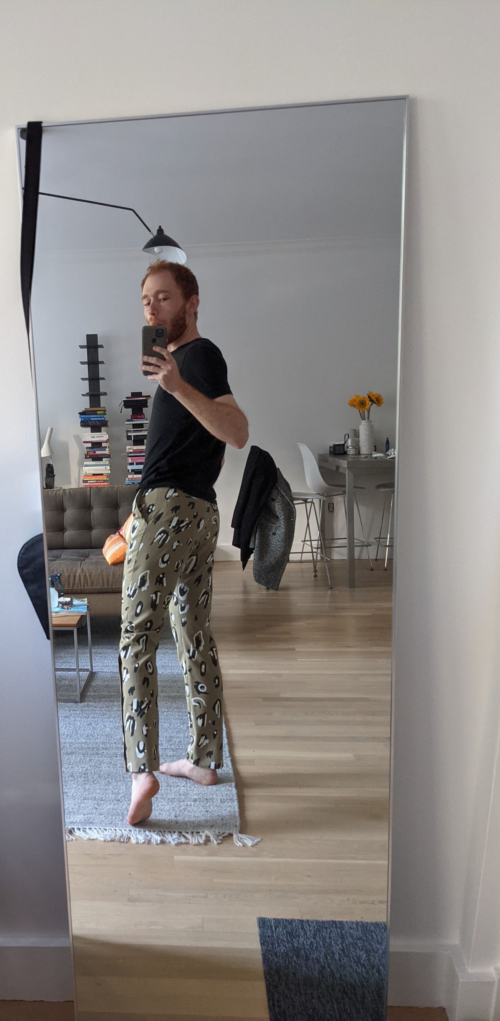 Charles Jeffrey LOVERBOY LOVERBOY Teddy Straight-Leg Trousers Size US 28 / EU 44 - 10 Thumbnail