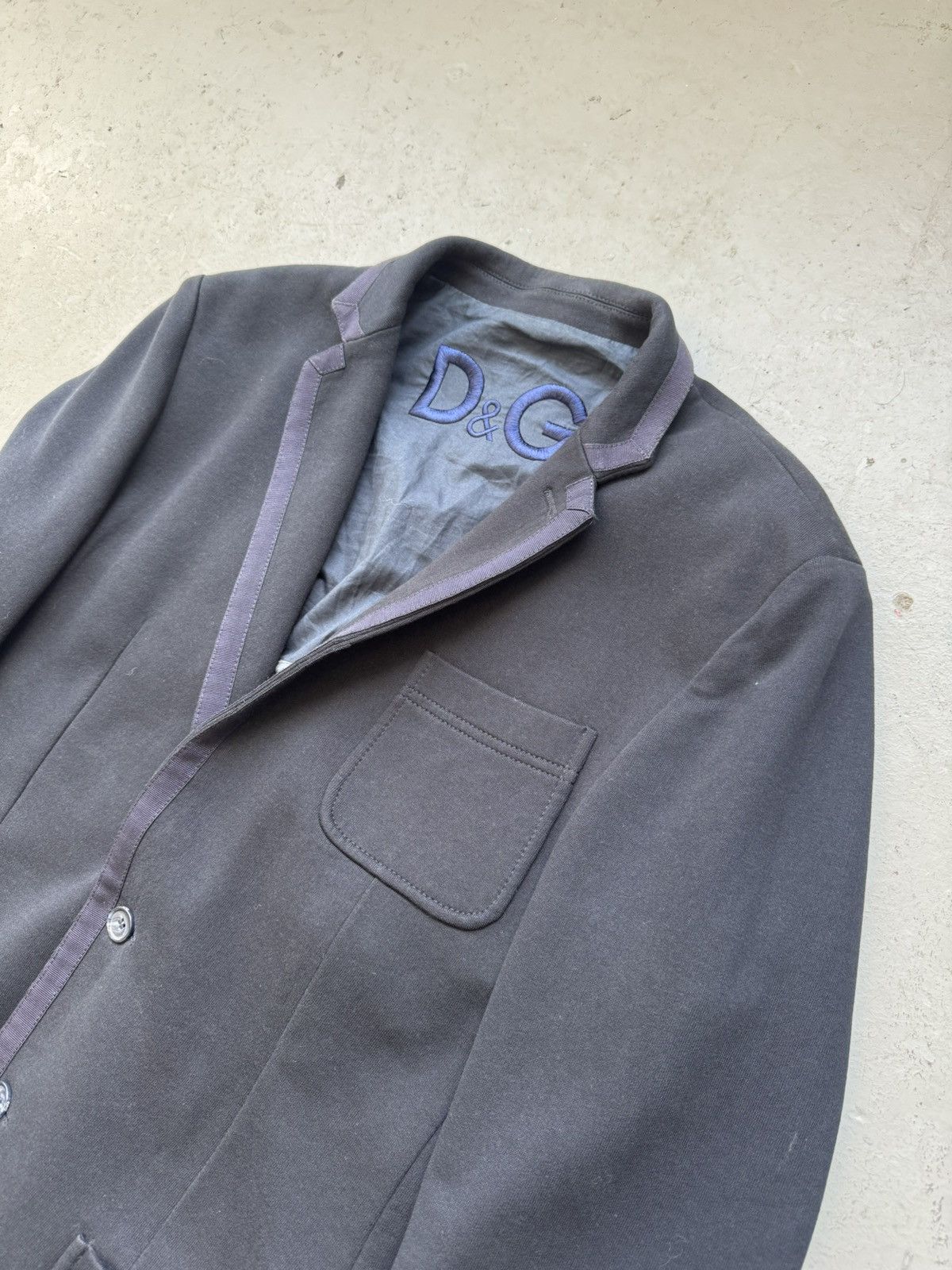 Dolce & Gabbana Dolce & Gabbana Wool Blazer Size US L / EU 52-54 / 3 - 2 Thumbnail