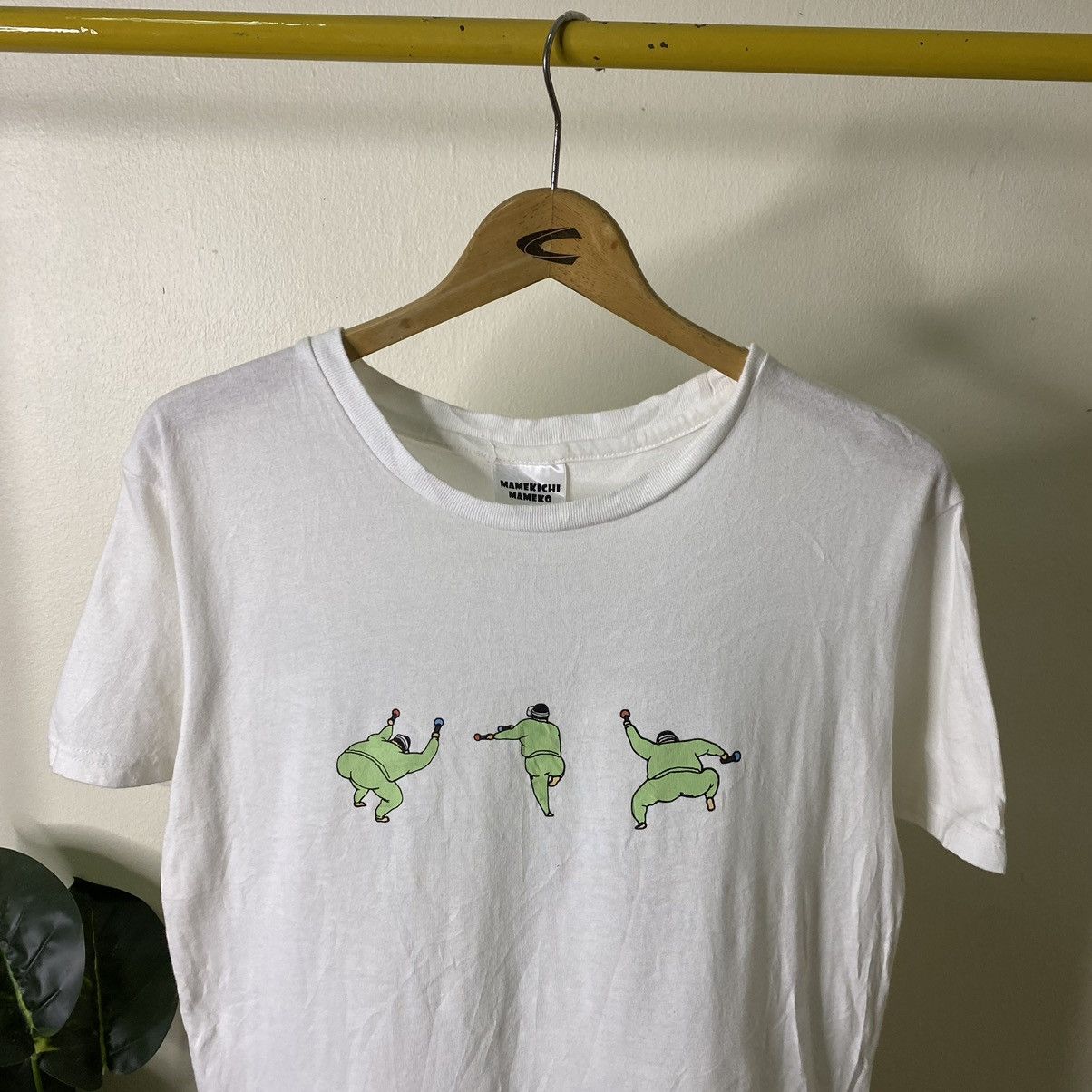 Anime × Vintage Vintage Y2K Mamekichi Mameko NEET No Nichijou Anime Tee Size US M / EU 48-50 / 2 - 7 Thumbnail